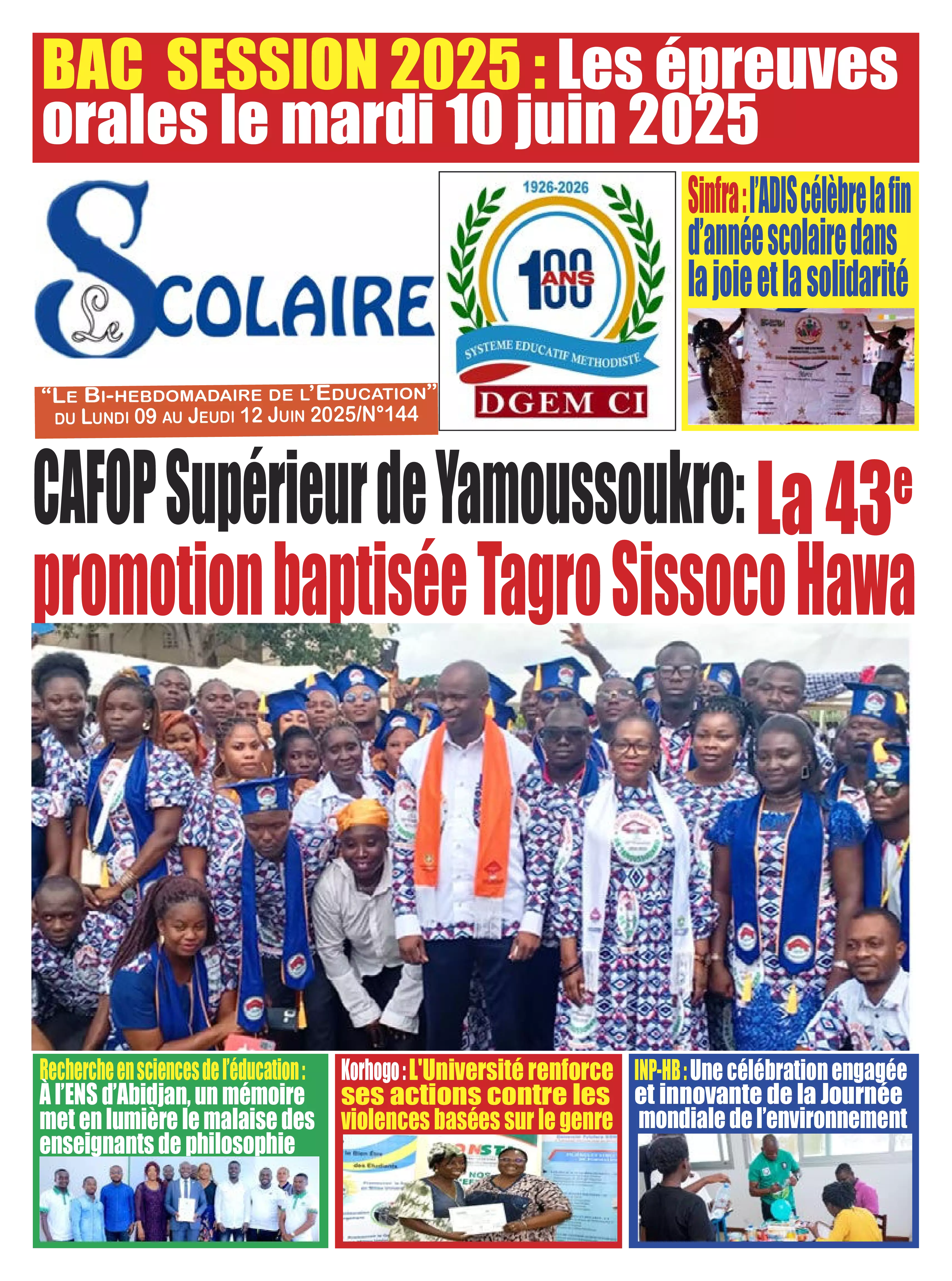 N° 144 - 2025-06-09
