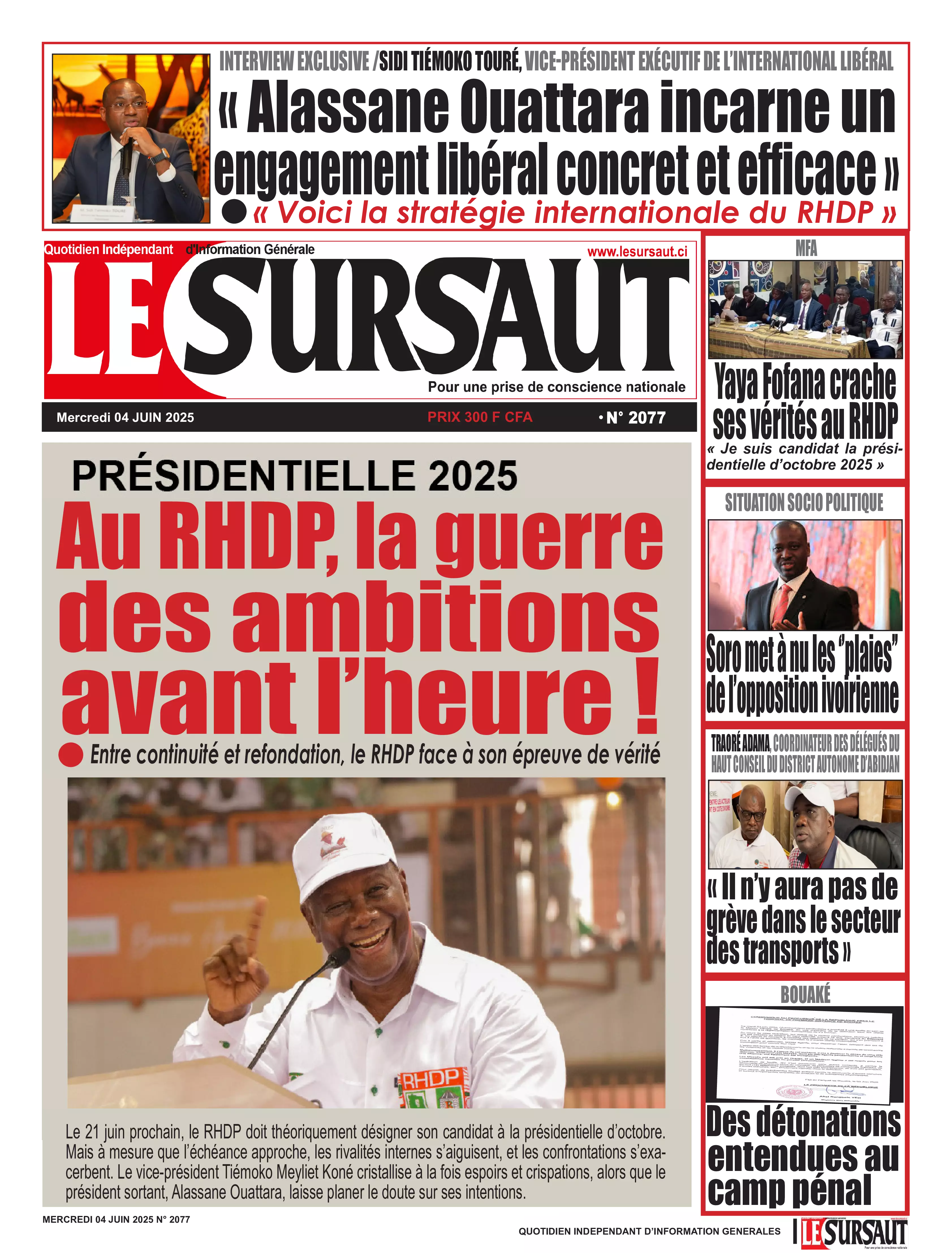 LE SURSAUT