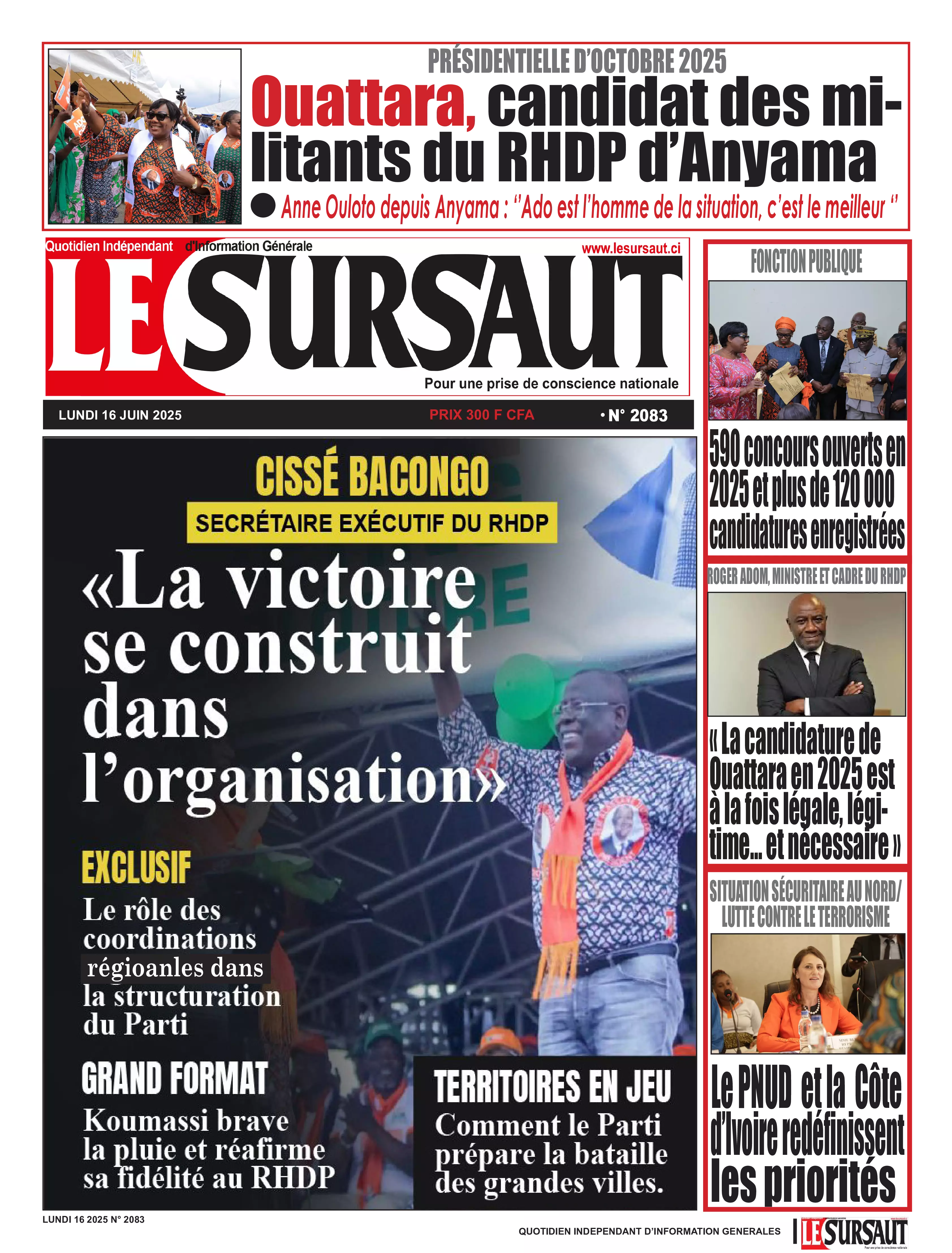 N° 2083 - 2025-06-16