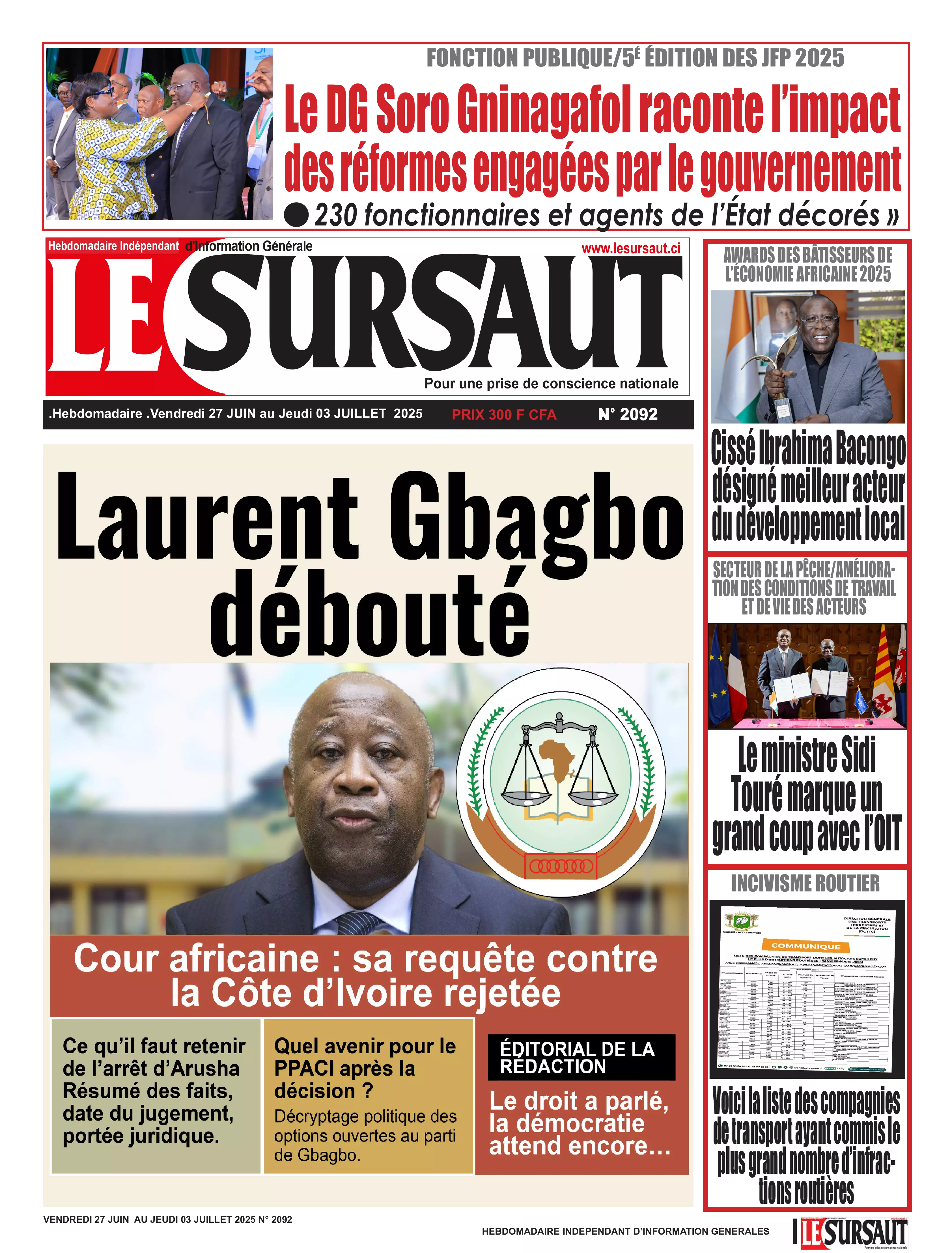 N° 2092 - 2025-06-27