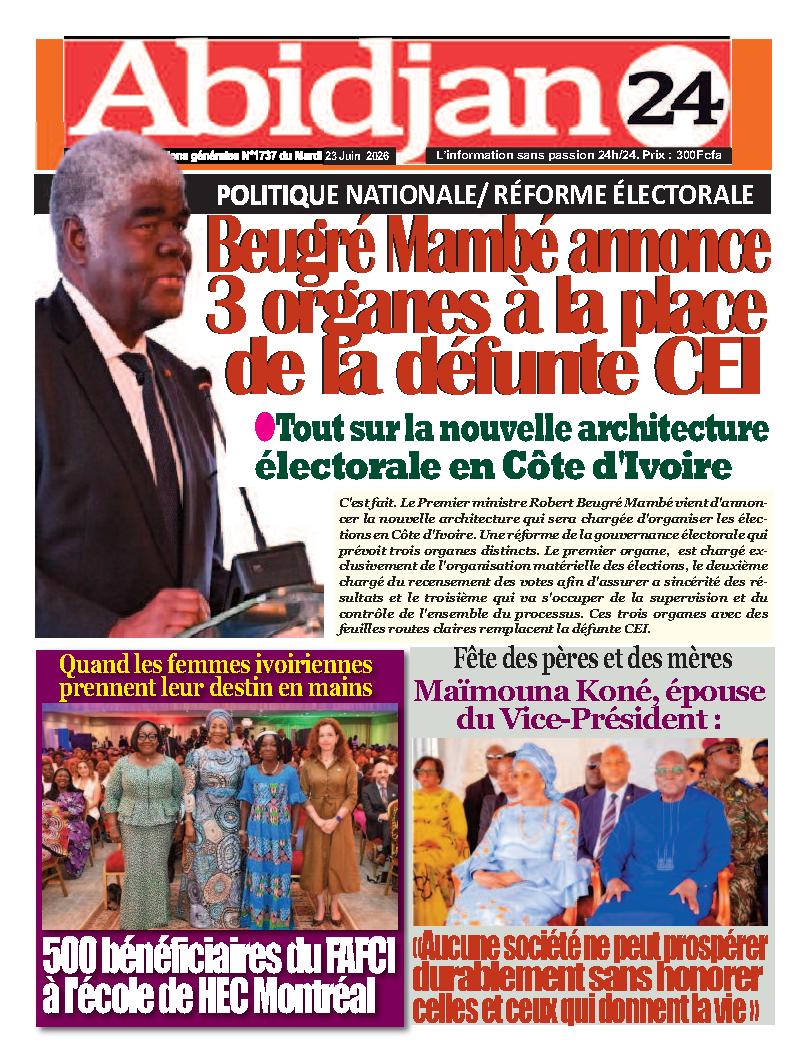 ABIDJAN 24 N° 1737