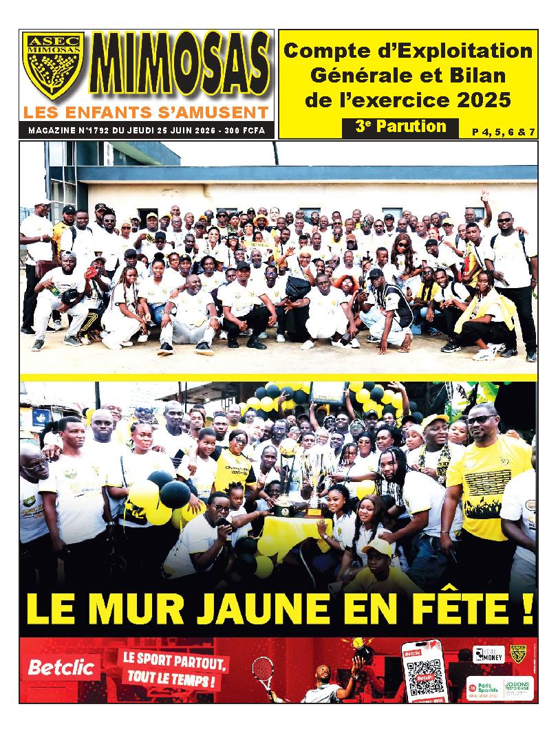 ASEC MIMOSAS N° 1792