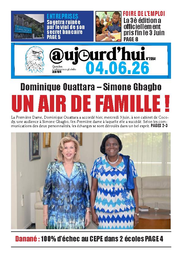 AUJOURD'HUI N° 2384