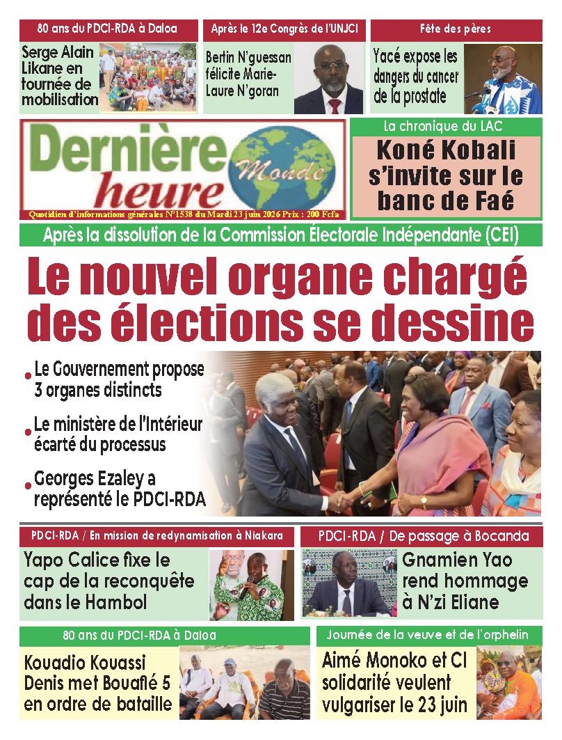 DERNIERE HEURE N° 1538