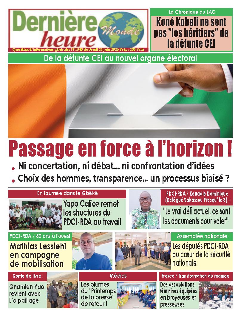 DERNIERE HEURE N° 1540