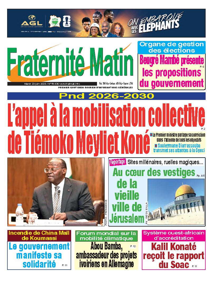 FRATERNITE MATIN N° 18436