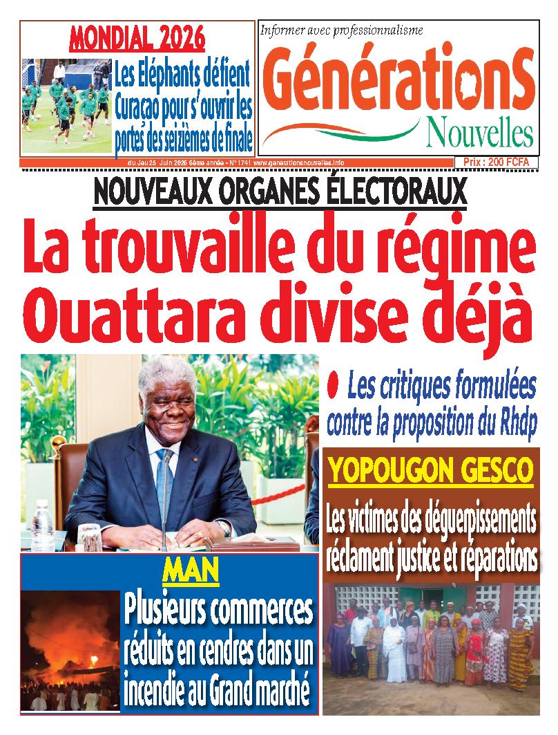 GENERATIONS NOUVELLES N° 1741