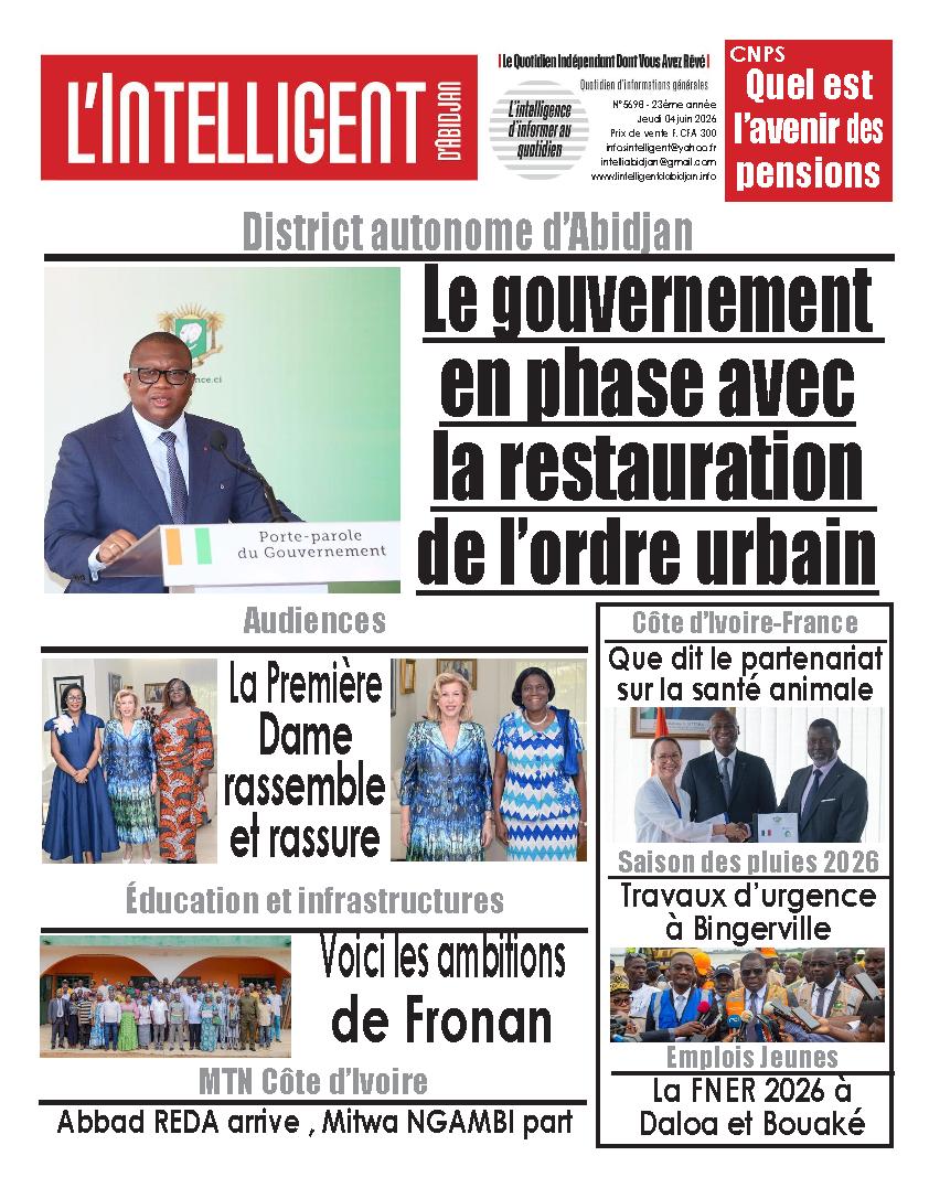 INTELLIGENT ABIDJAN N° 5698