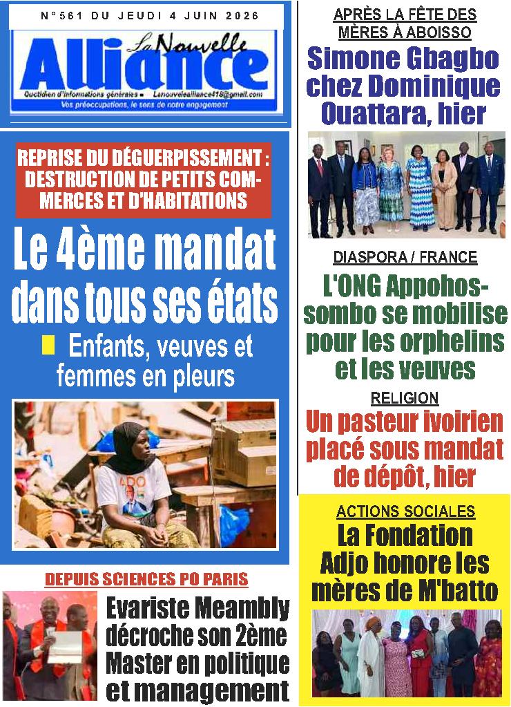 LA NOUVELLE ALLIANCE N° 561