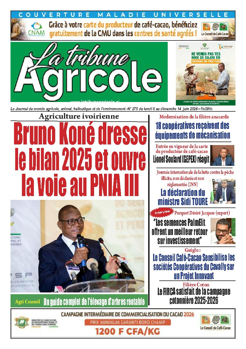 LA TRIBUNE AGRICOLE N° 275