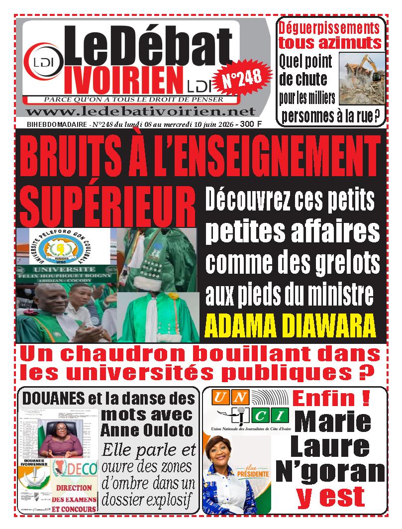 LE DEBAT IVOIRIEN N° 248
