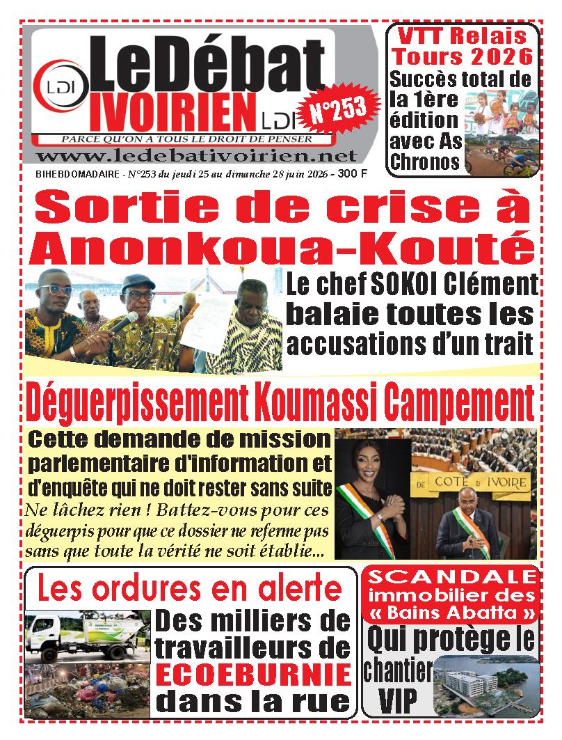 LE DEBAT IVOIRIEN N° 253
