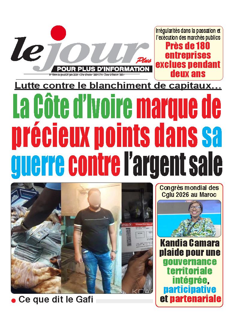 LE JOUR PLUS N° 5864