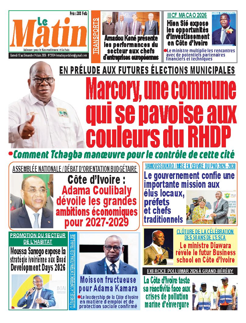 LE MATIN N° 2034