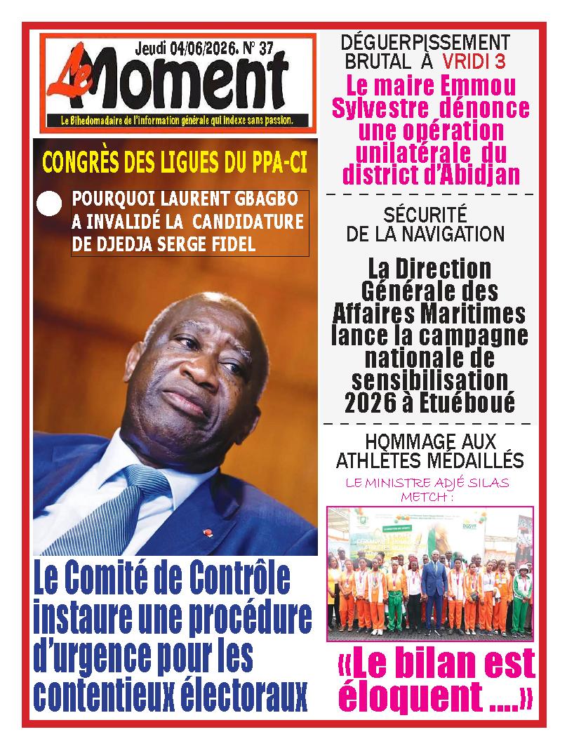 LE MOMENT N° 37