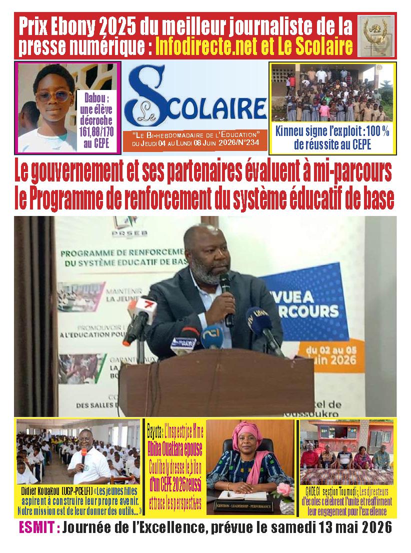 LE SCOLAIRE N° 234