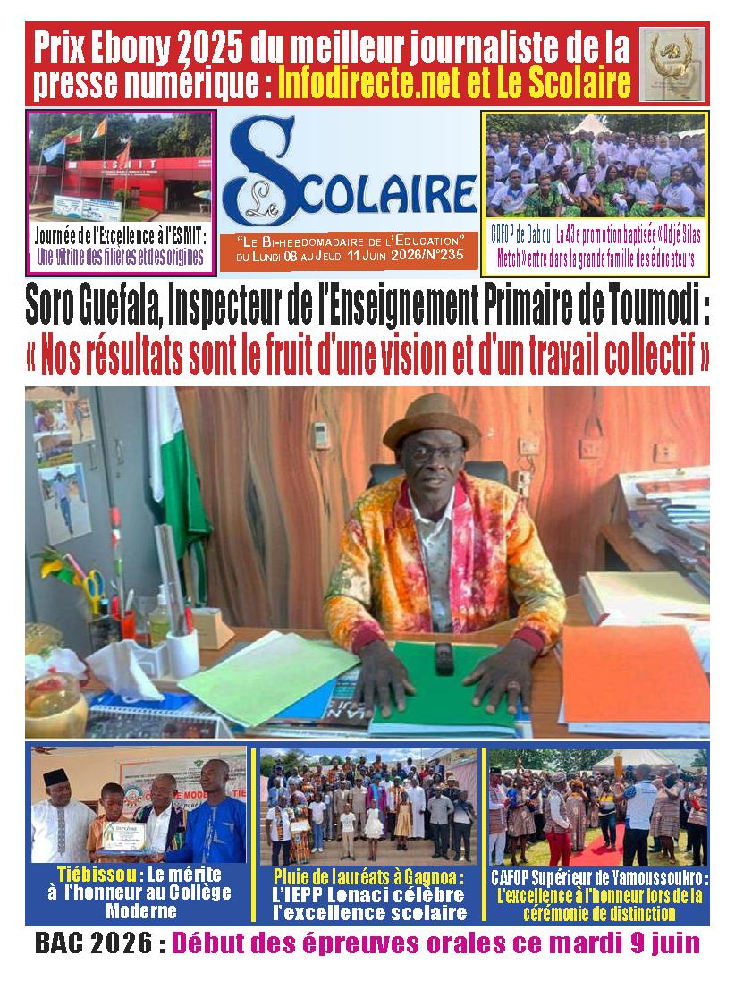 LE SCOLAIRE N° 235