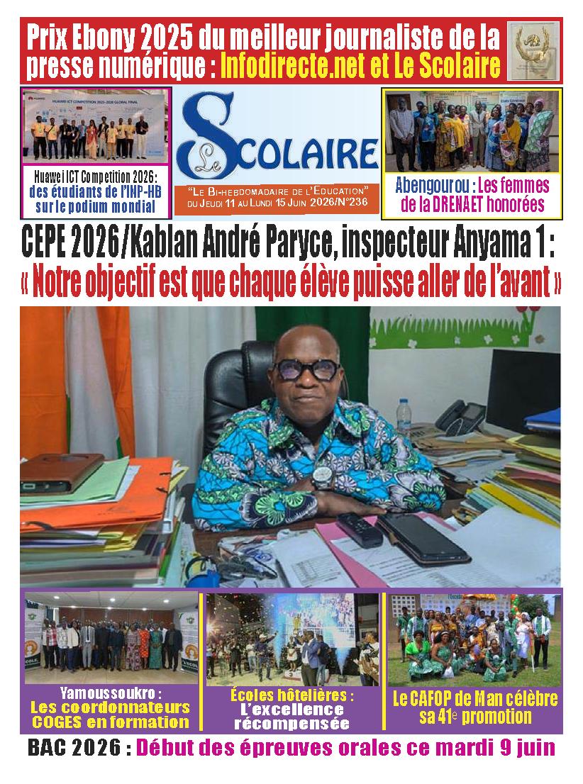 LE SCOLAIRE N° 236