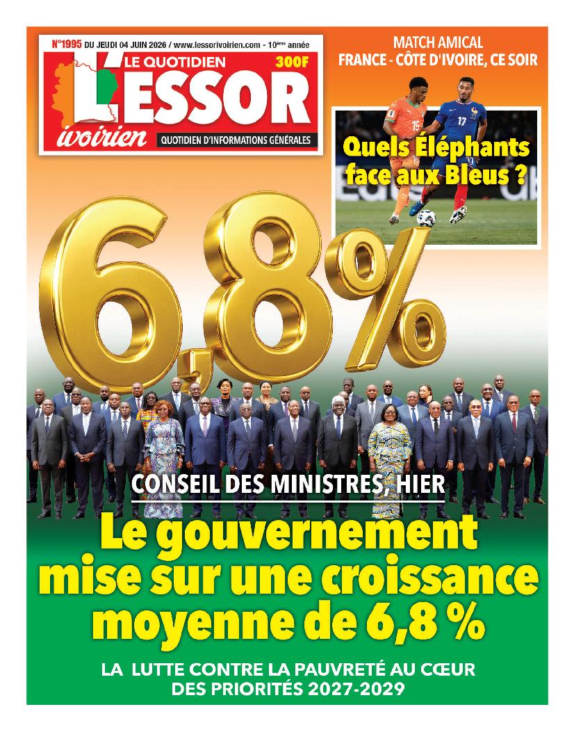 L'ESSOR IVOIRIEN N° 1995