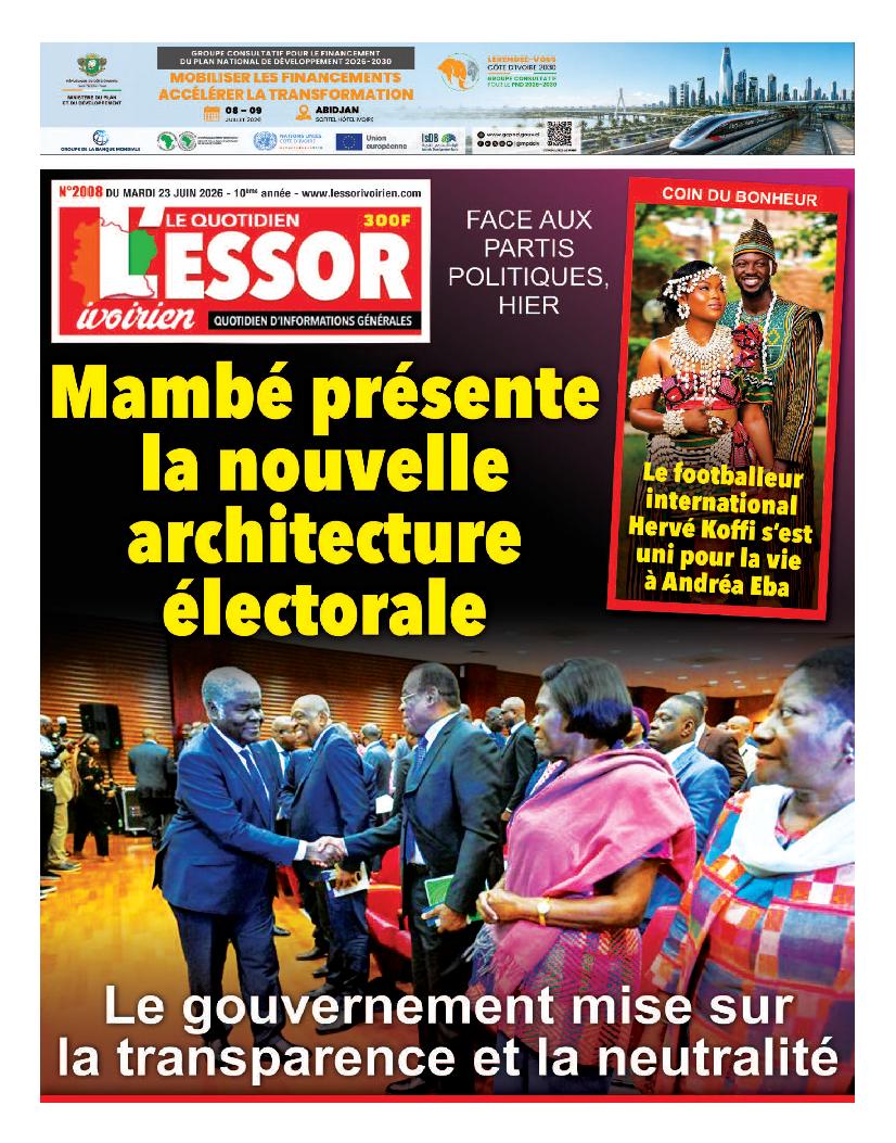L'ESSOR IVOIRIEN N° 2008