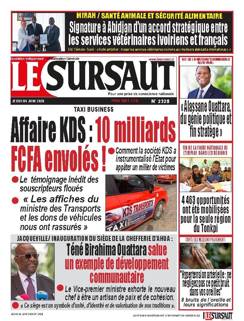 LE SURSAUT N° 2328