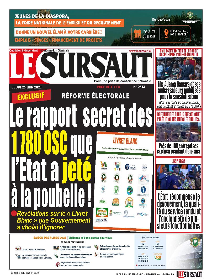 LE SURSAUT N° 2343