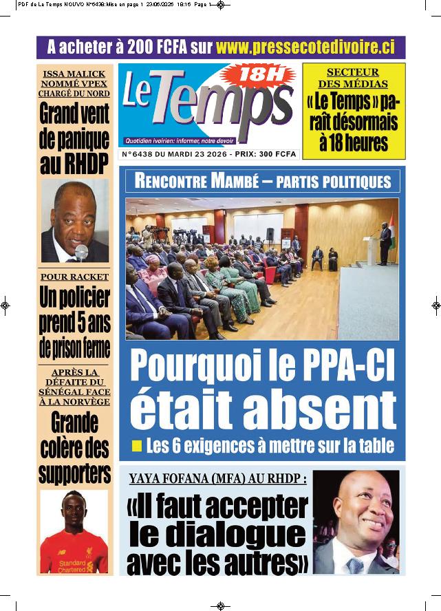 LE TEMPS N° 6438
