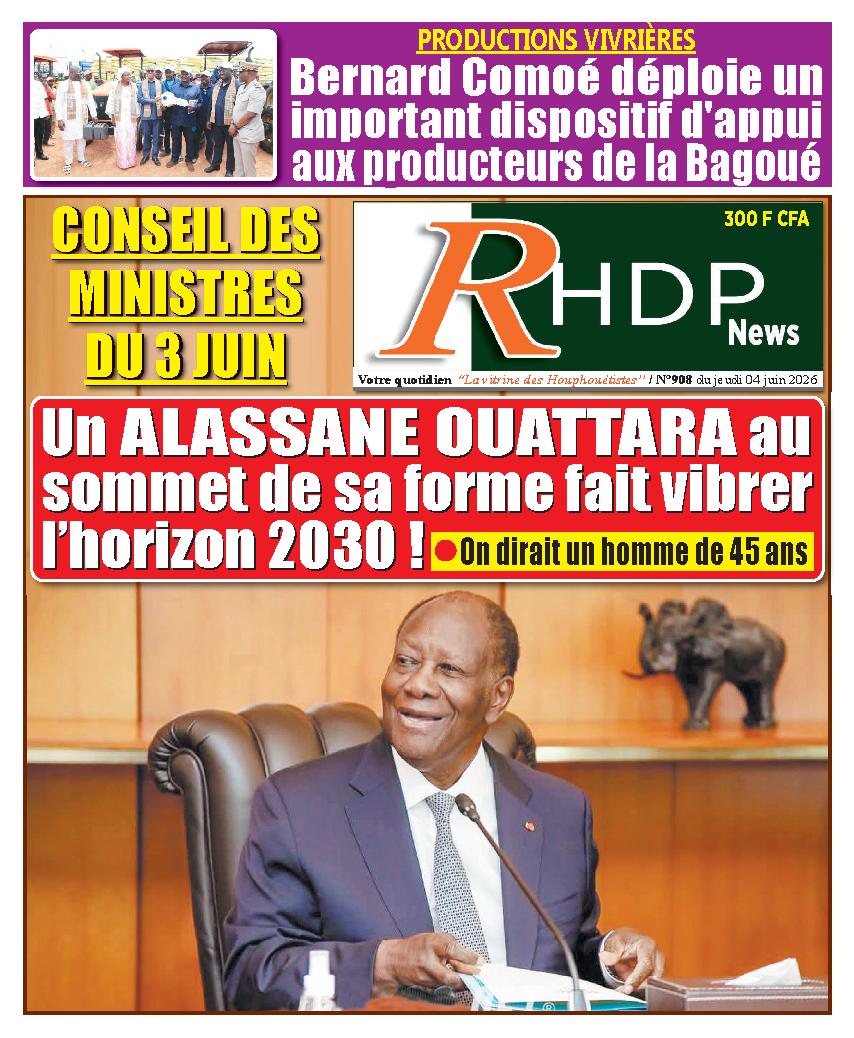 RHDPNEWS N° 908