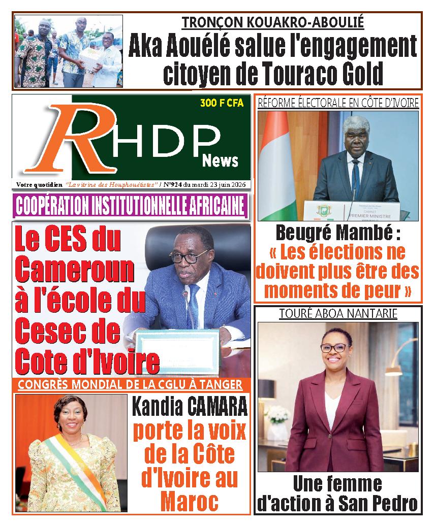 RHDPNEWS N° 924