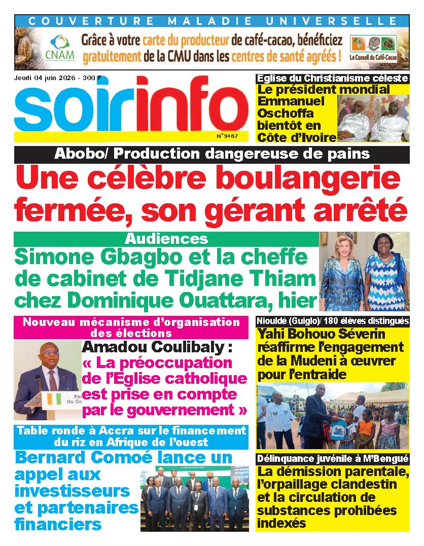 SOIR INFO N° 9467