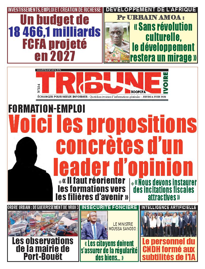 Tribune ivoire N° 154