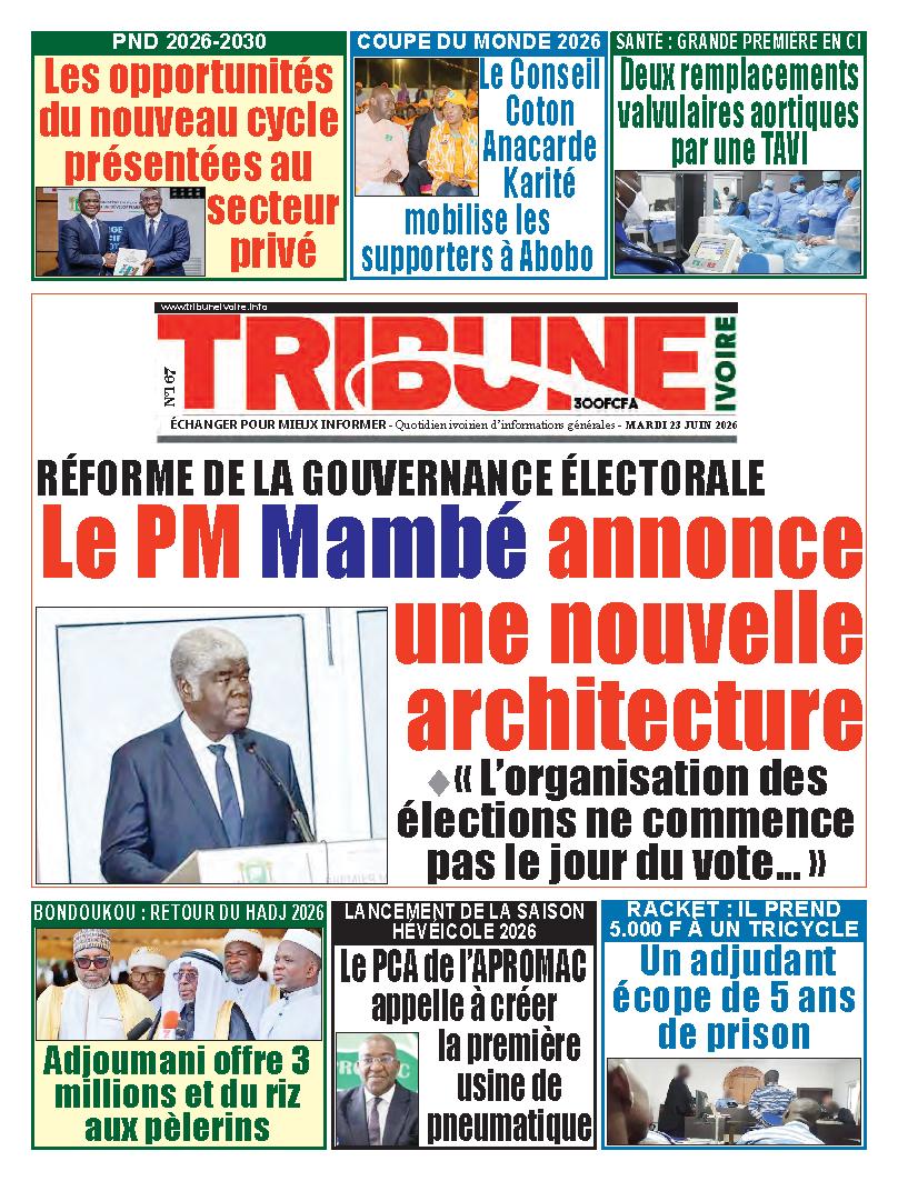 Tribune ivoire N° 167