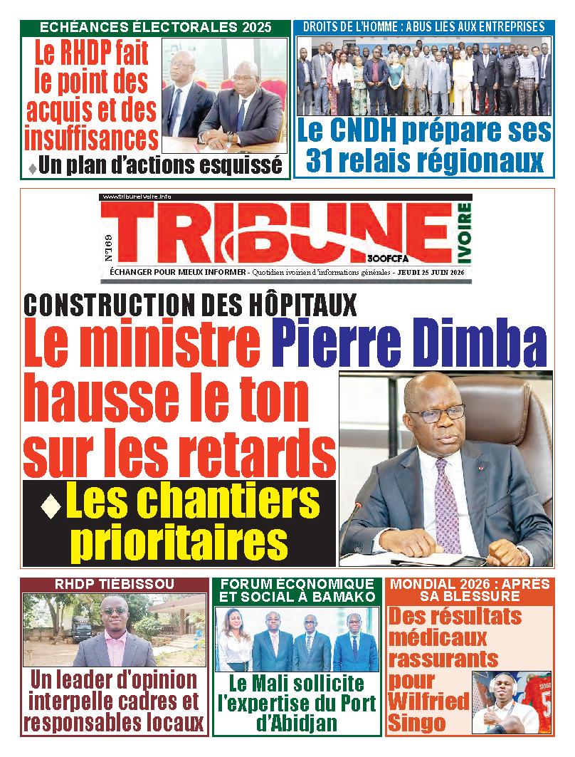 Tribune ivoire N° 169