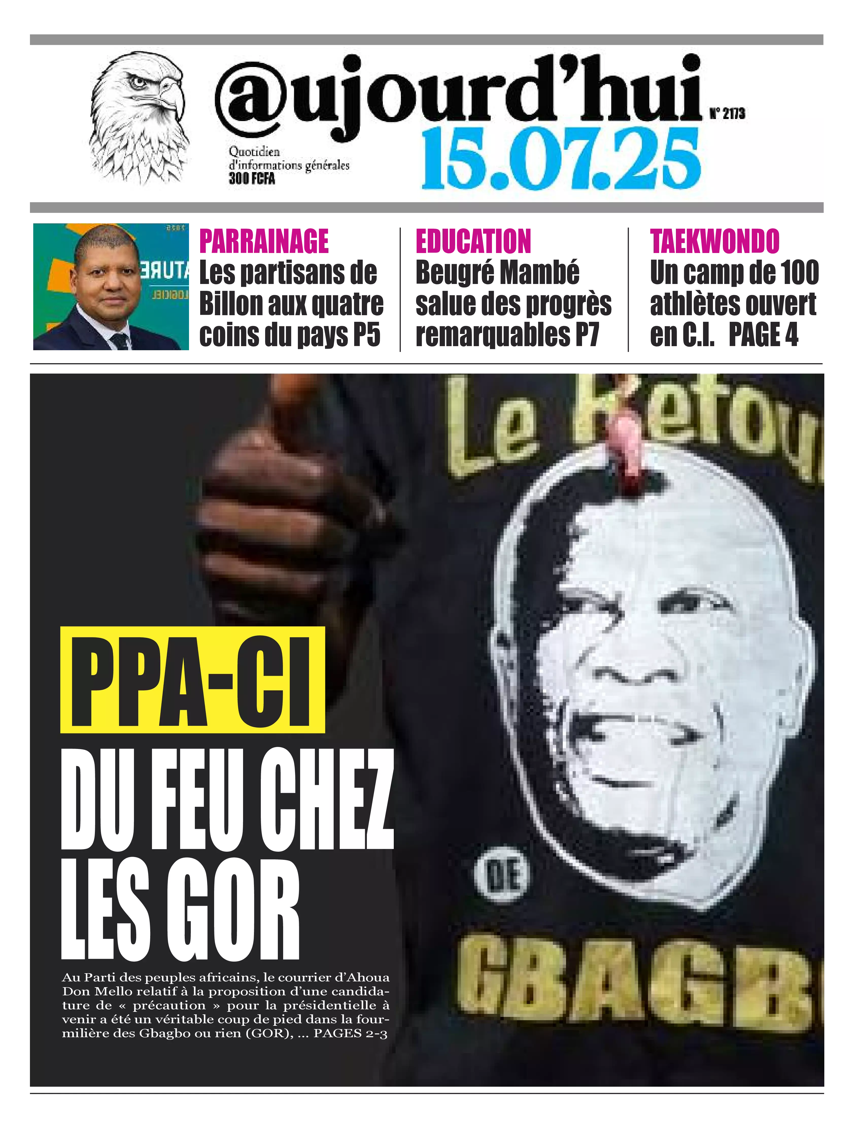 N° 2173 - 2025-07-15