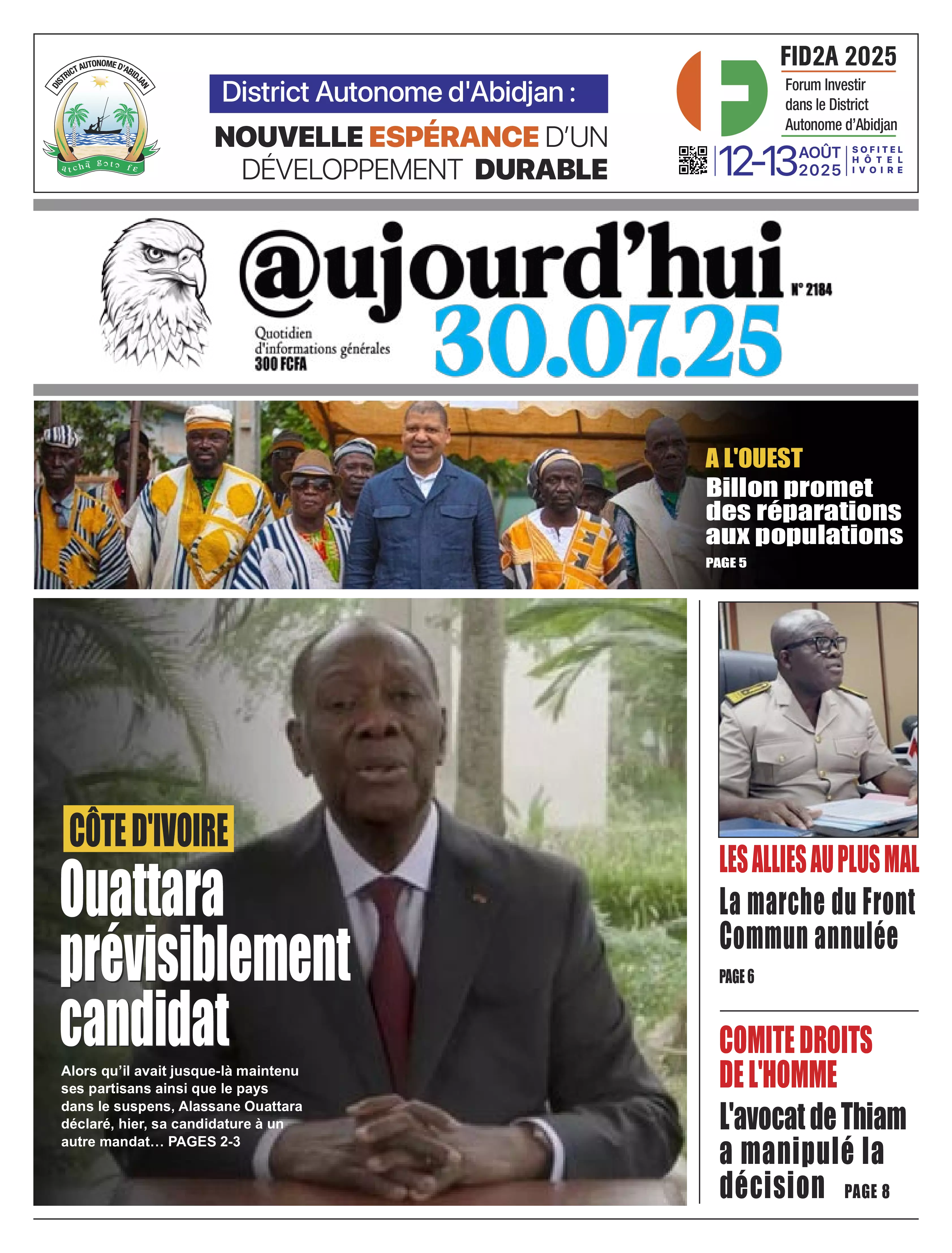 N° 2184 - 2025-07-30