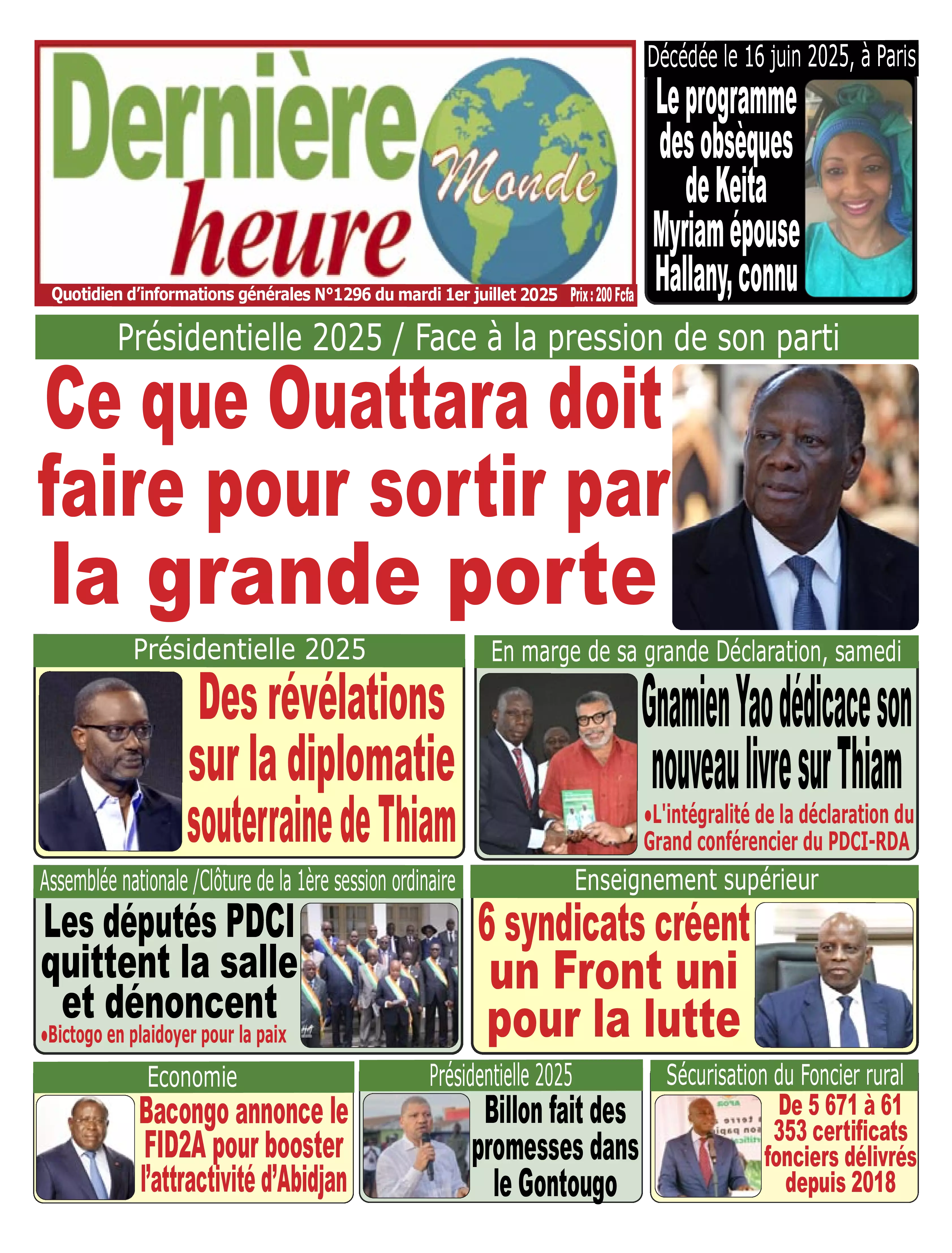 N° 1296 - 2025-07-01