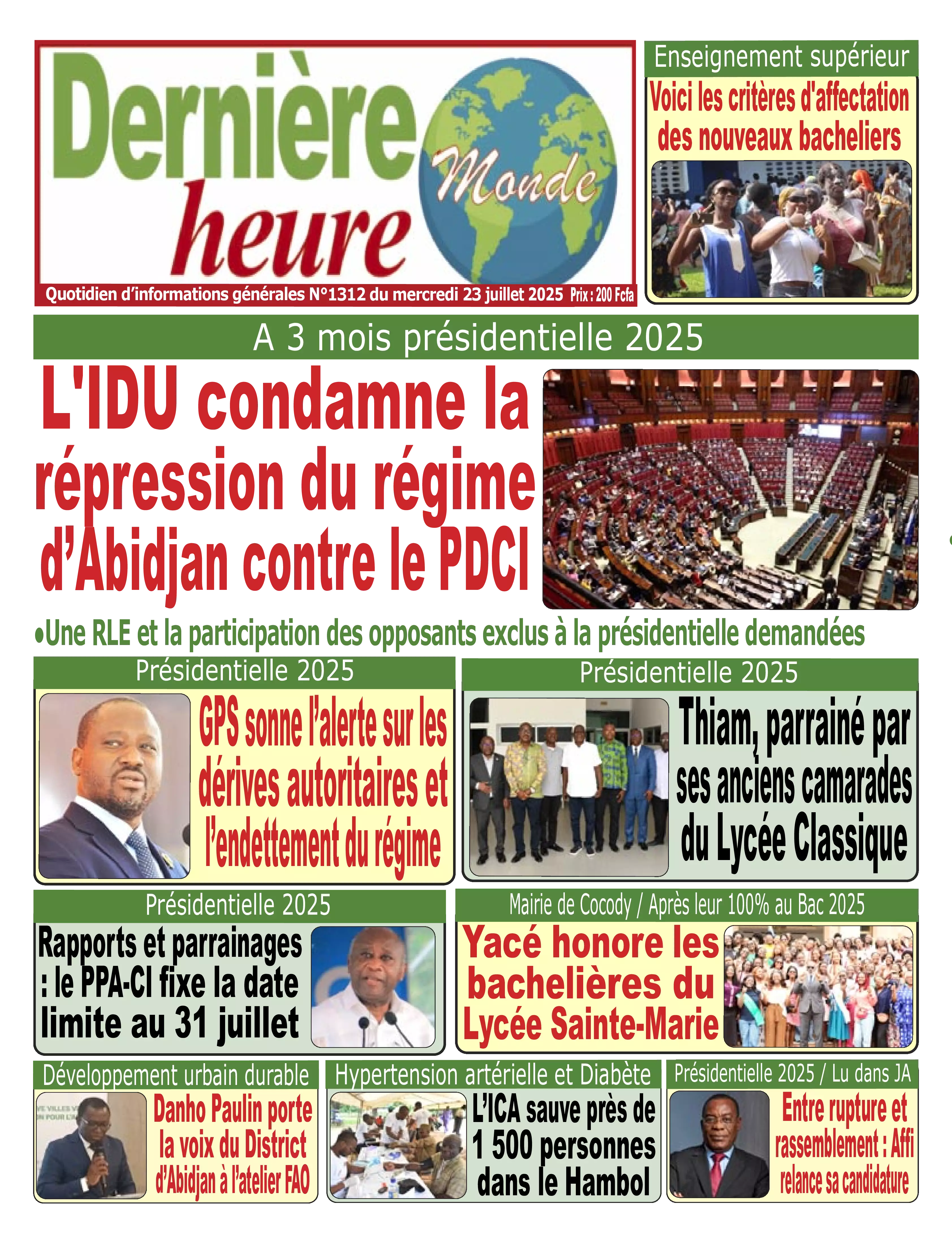 N° 1312 - 2025-07-23