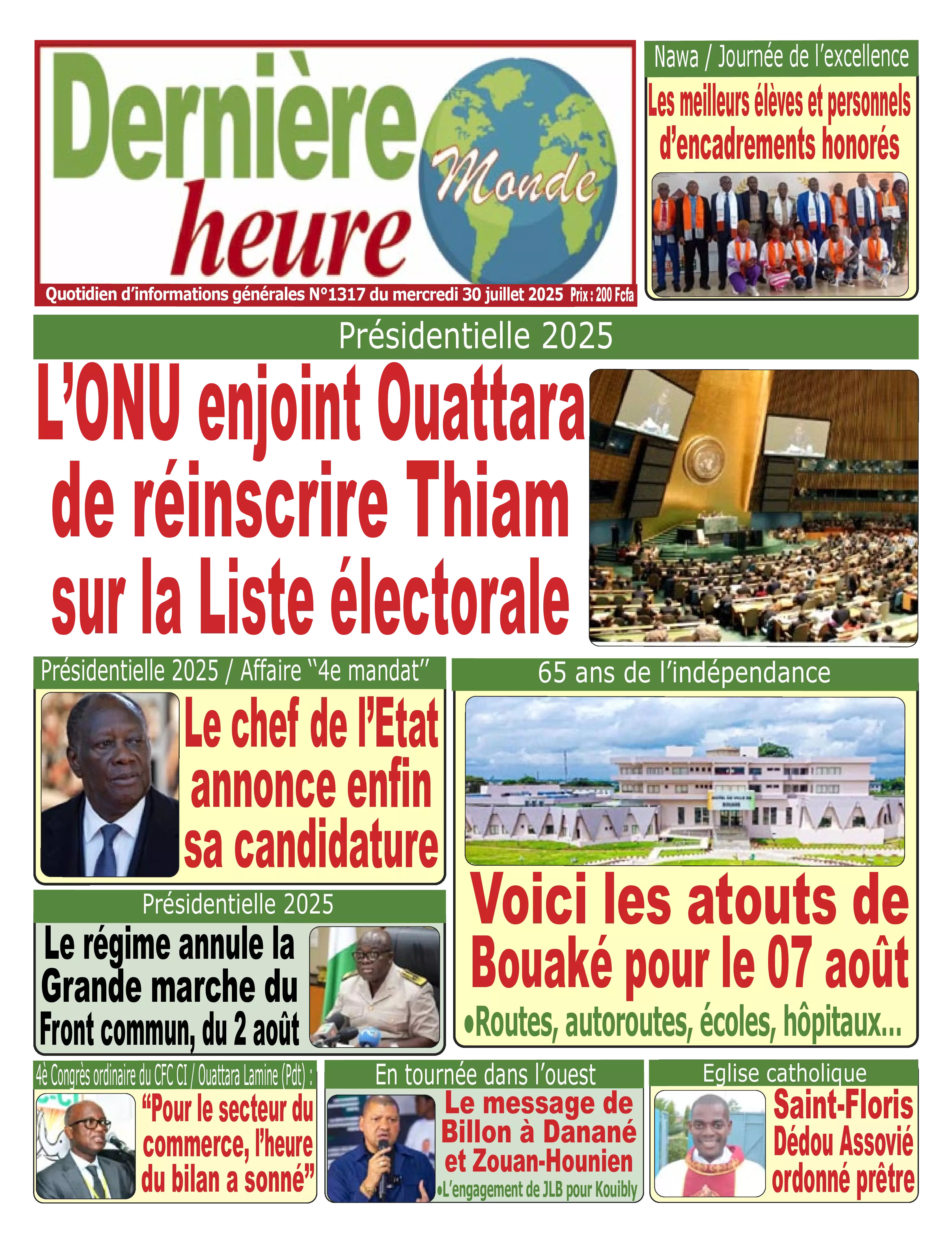 N° 1317 - 2025-07-30