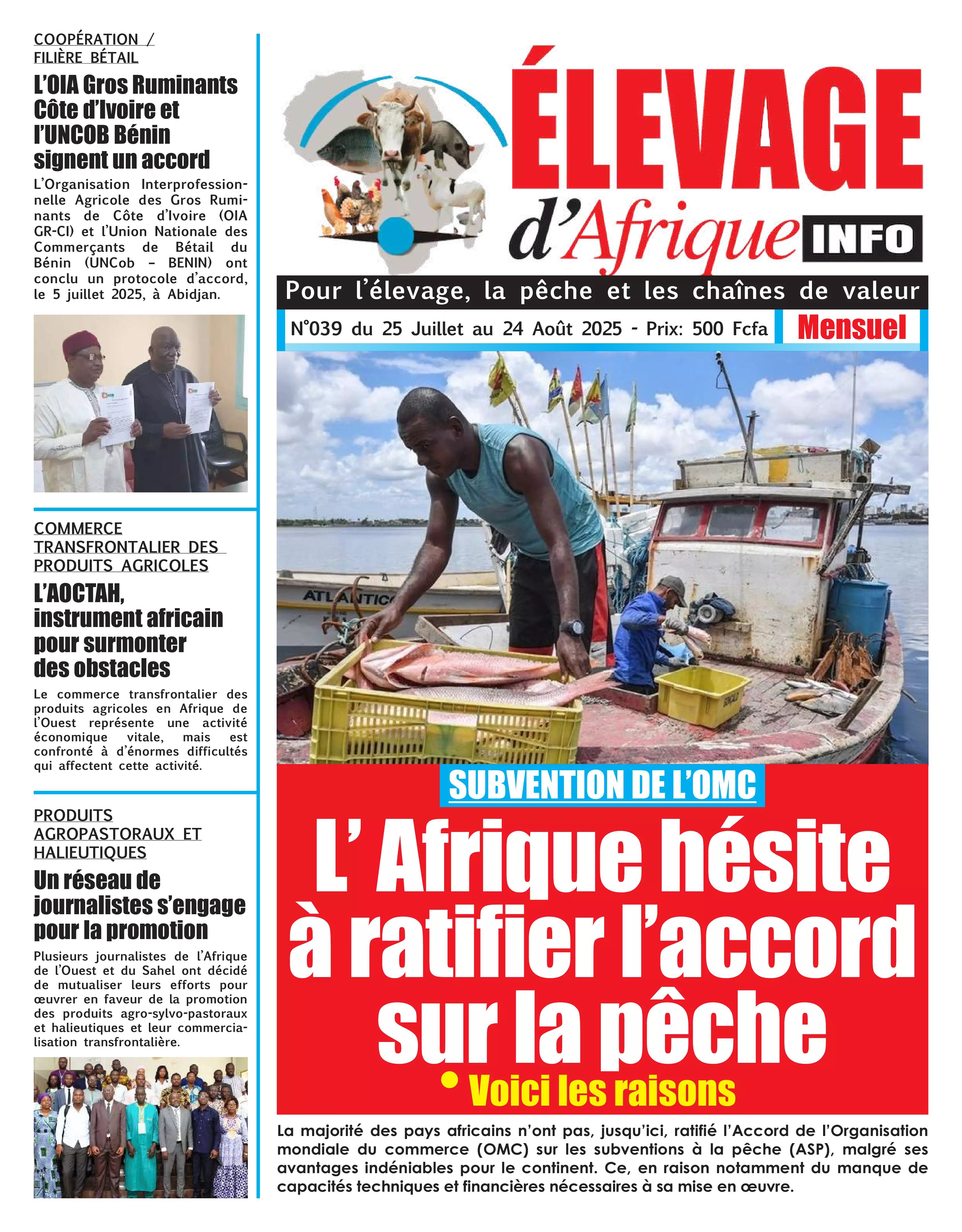 N° 39 - 2025-07-30