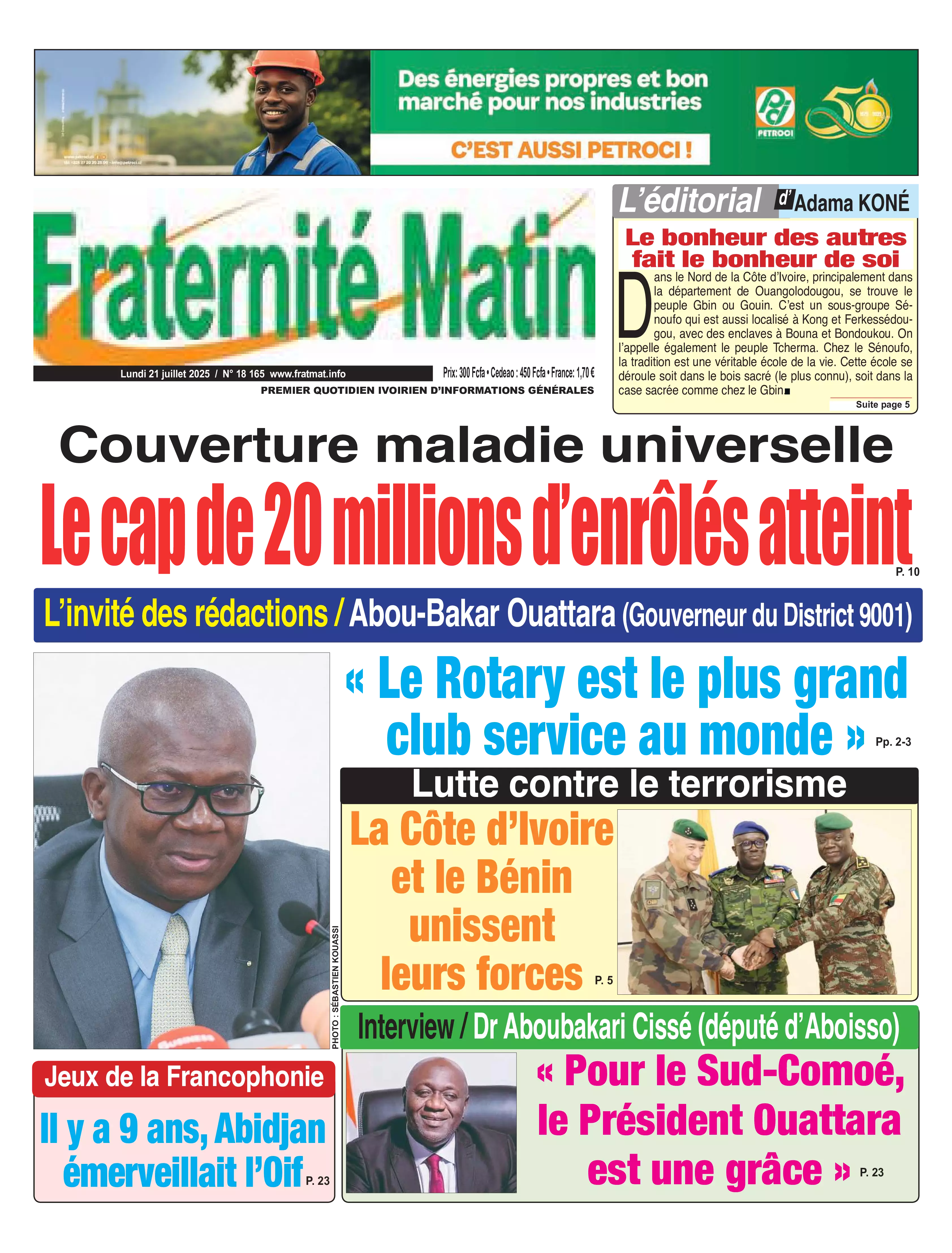 N° 18165 - 2025-07-21