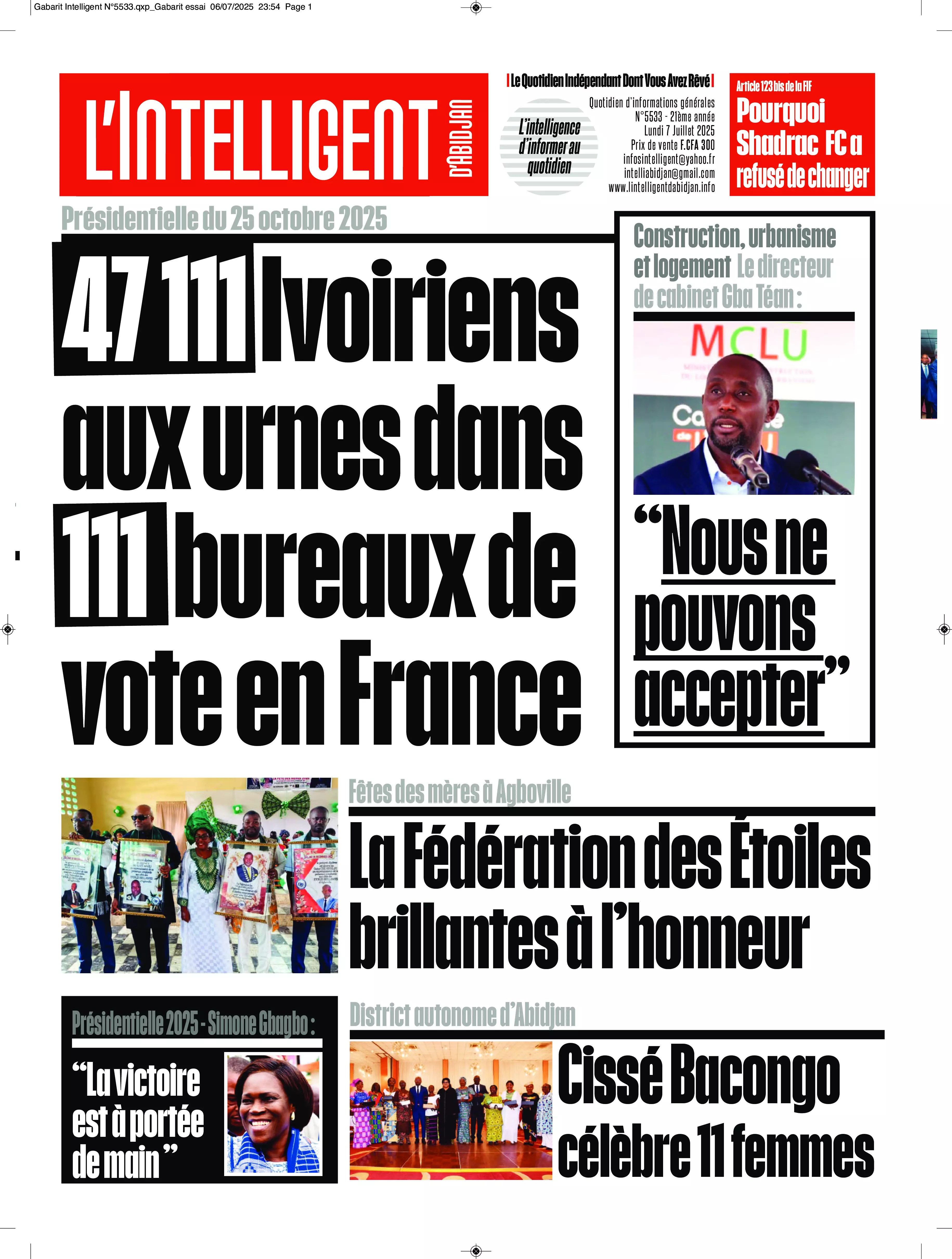 N° 5533 - 2025-07-07
