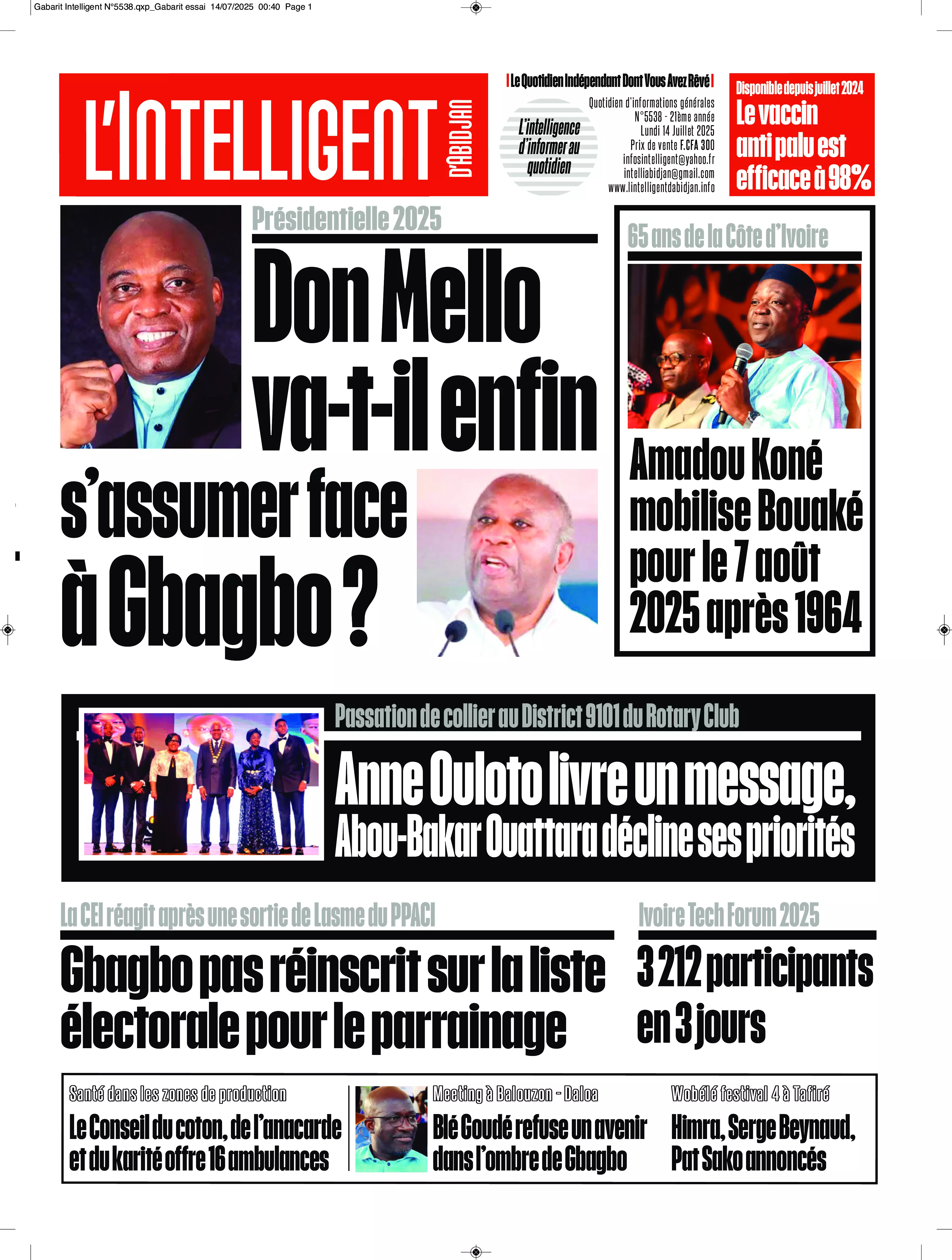 N° 5538 - 2025-07-14