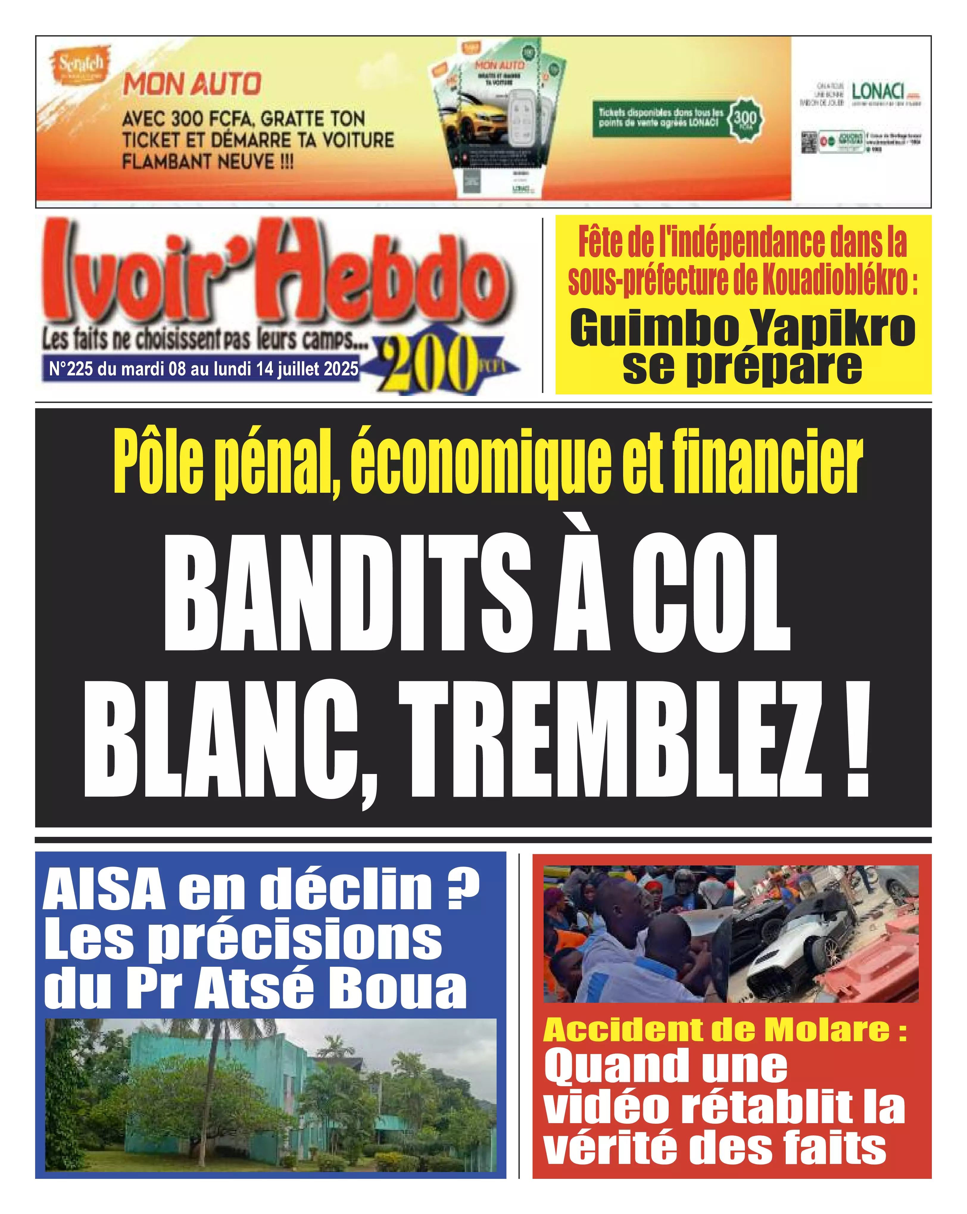 IVOIR HEBDO N° 225
