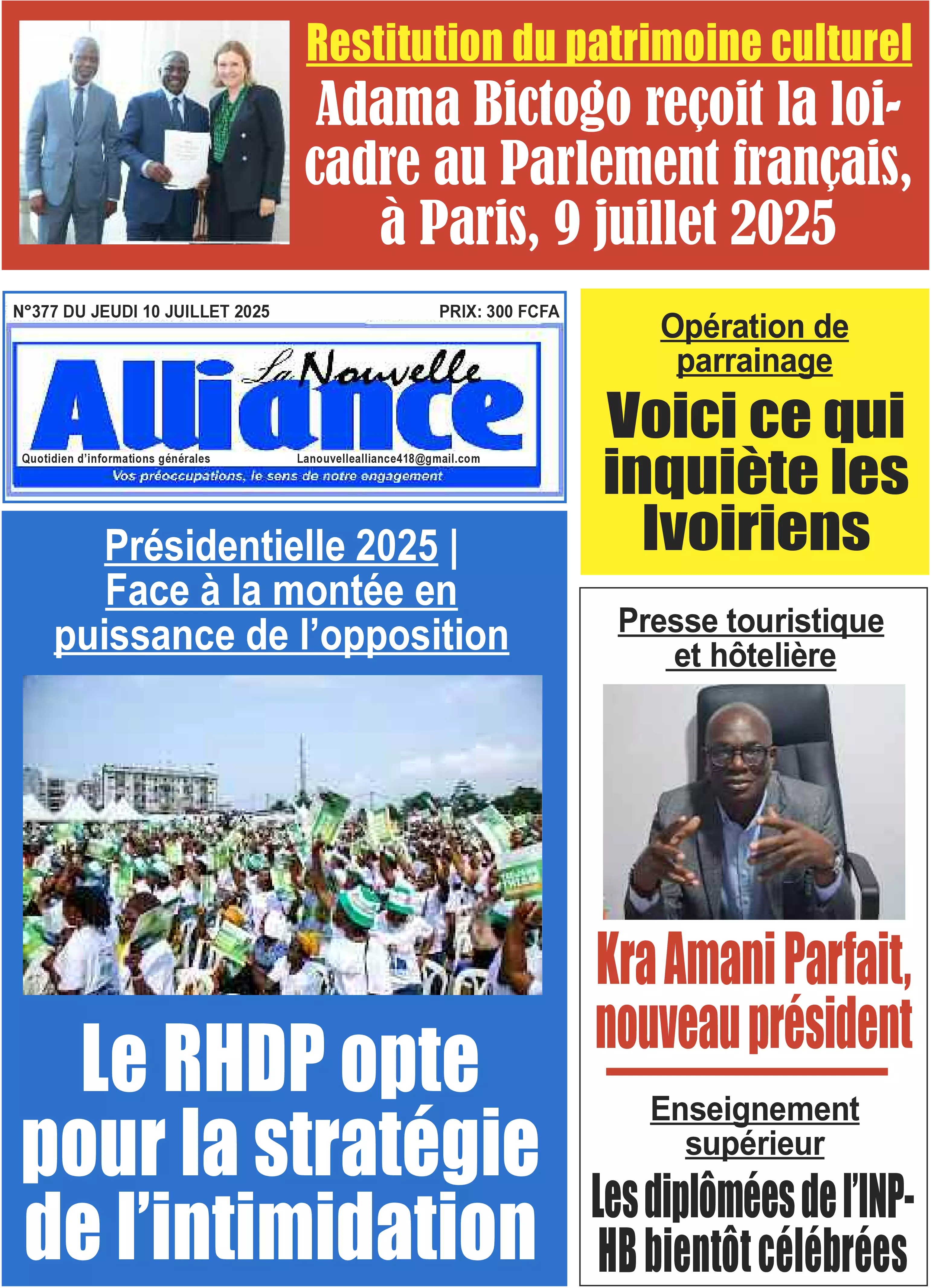 N° 377 - 2025-07-10