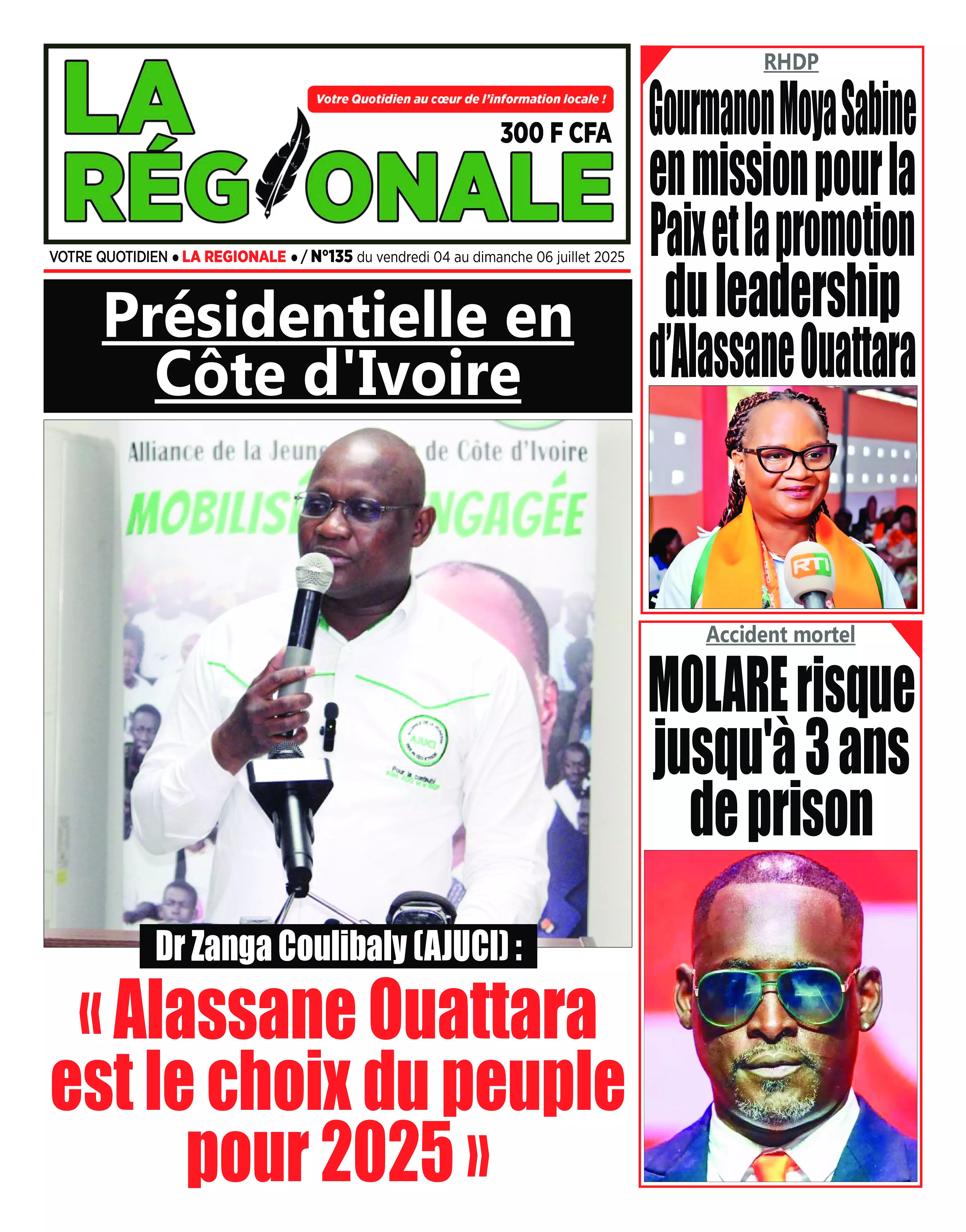 LA REGIONALE N° 135