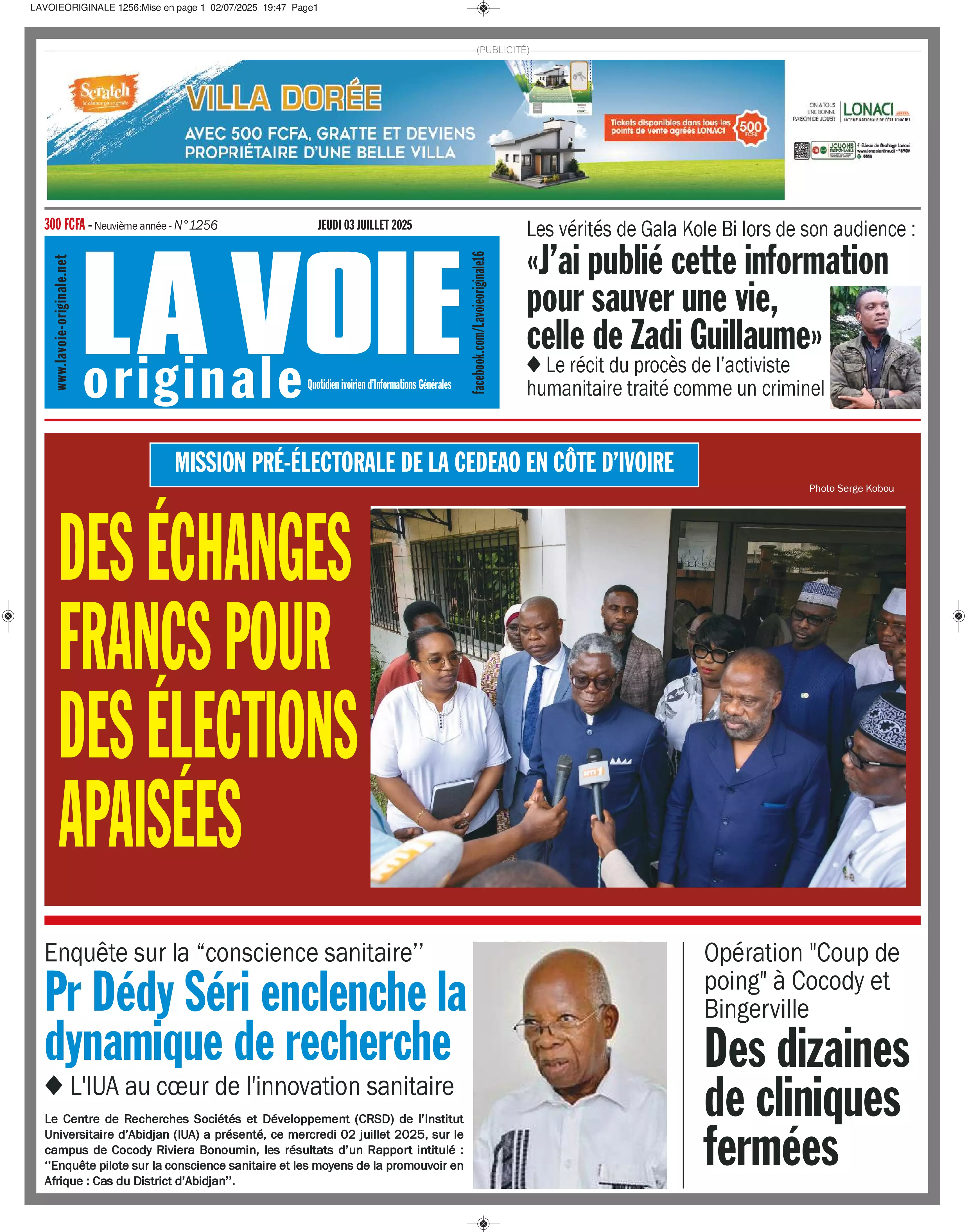 N° 1256 - 2025-07-03