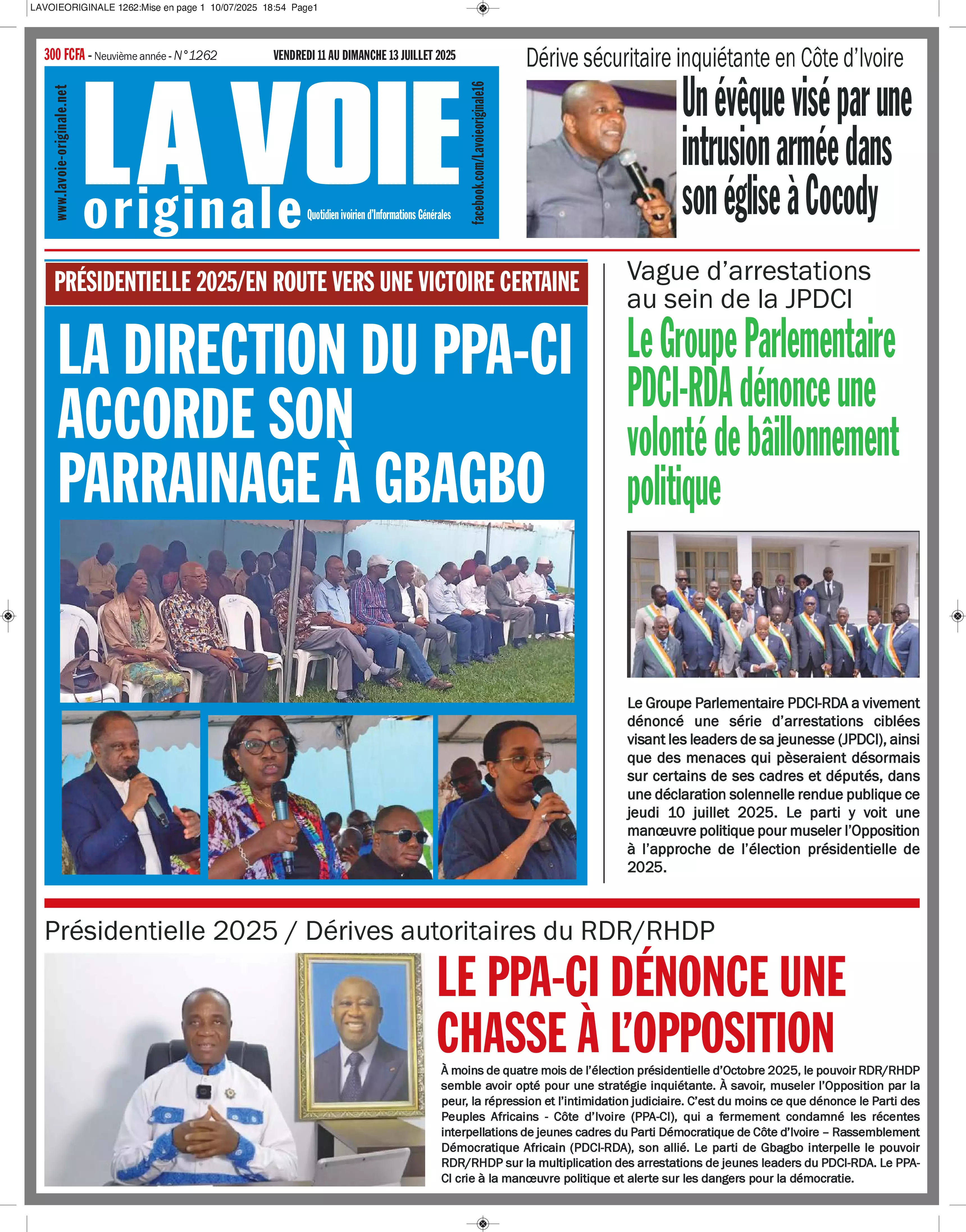 N° 1262 - 2025-07-11