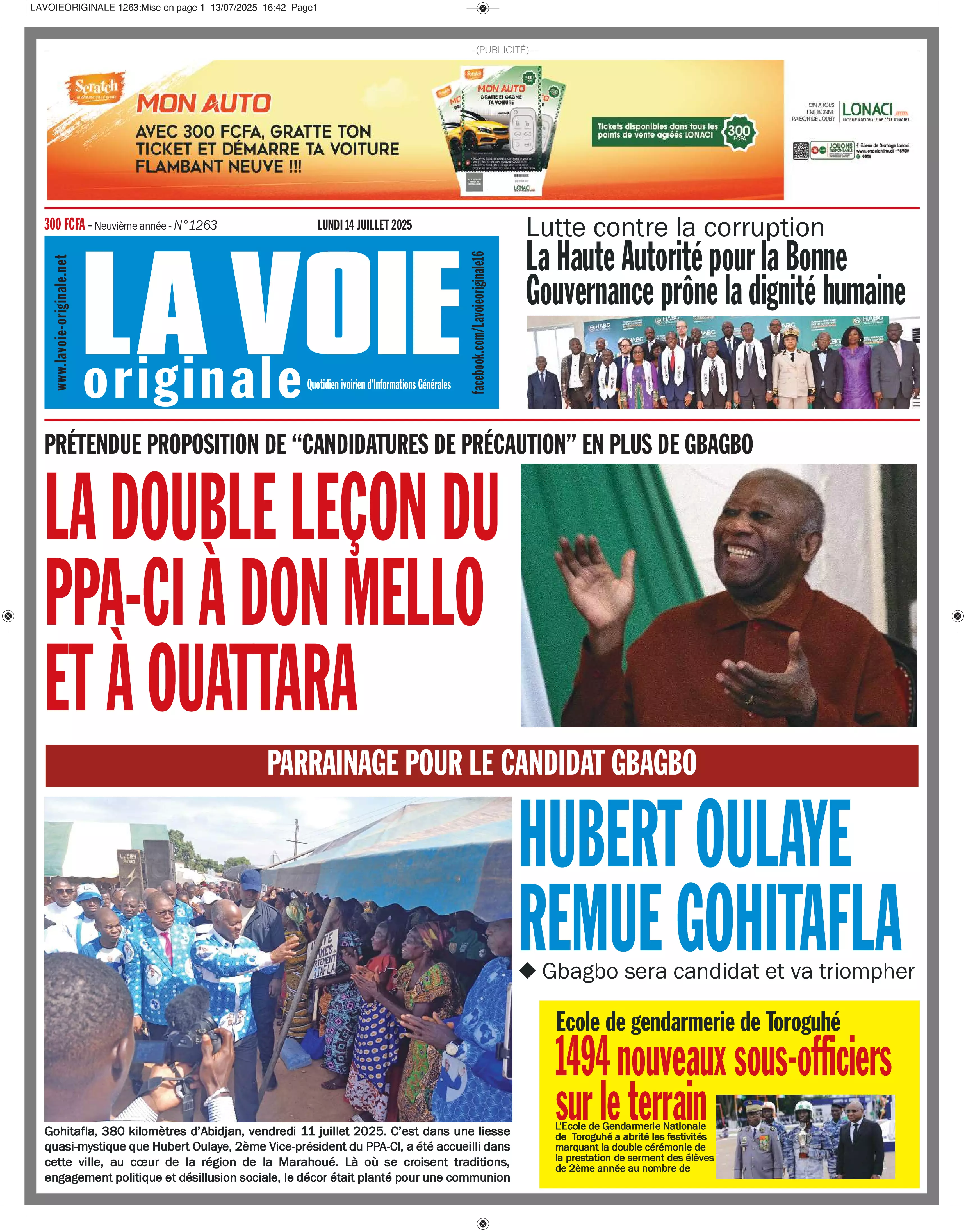 N° 1263 - 2025-07-14