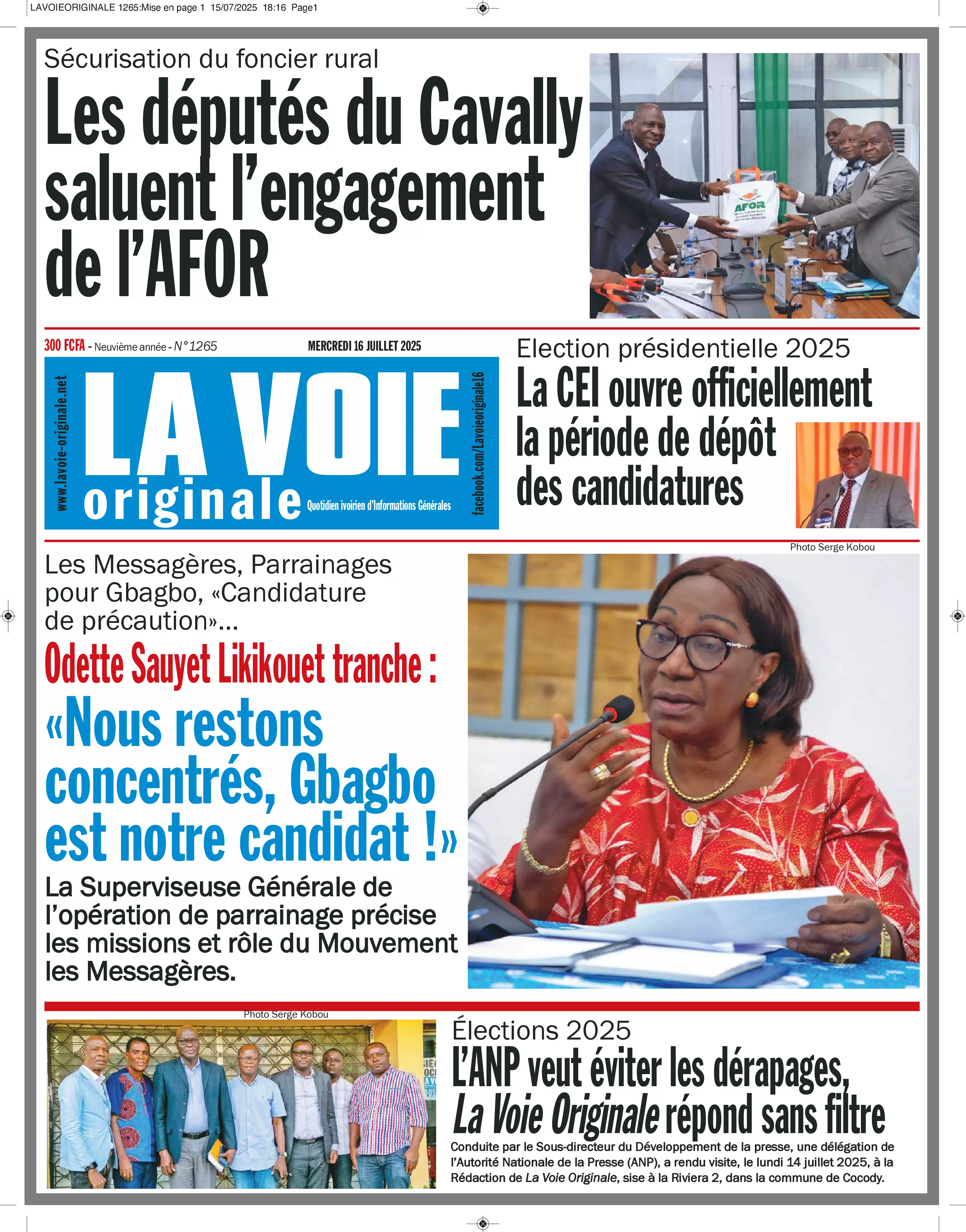 N° 1265 - 2025-07-16