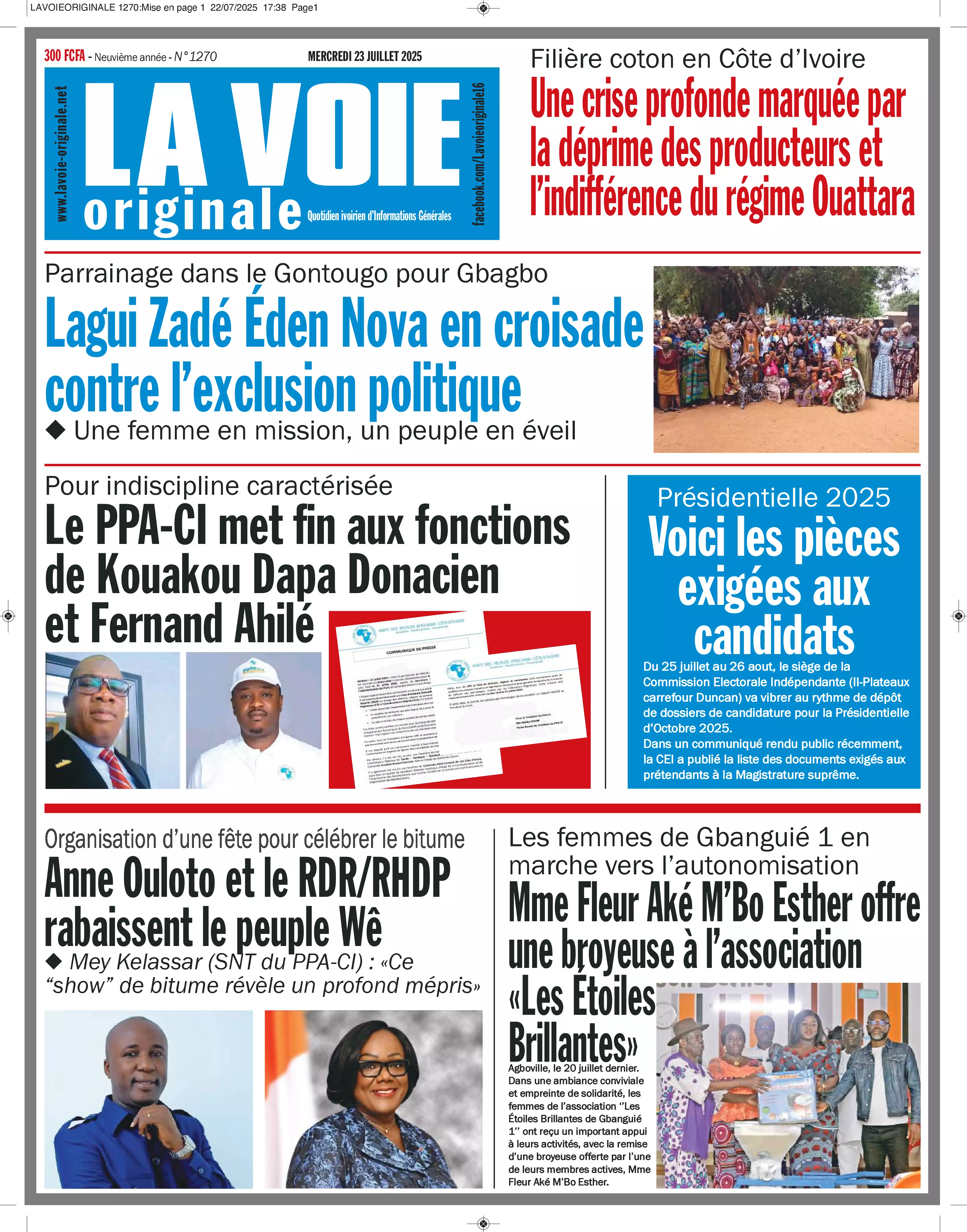 N° 1270 - 2025-07-23